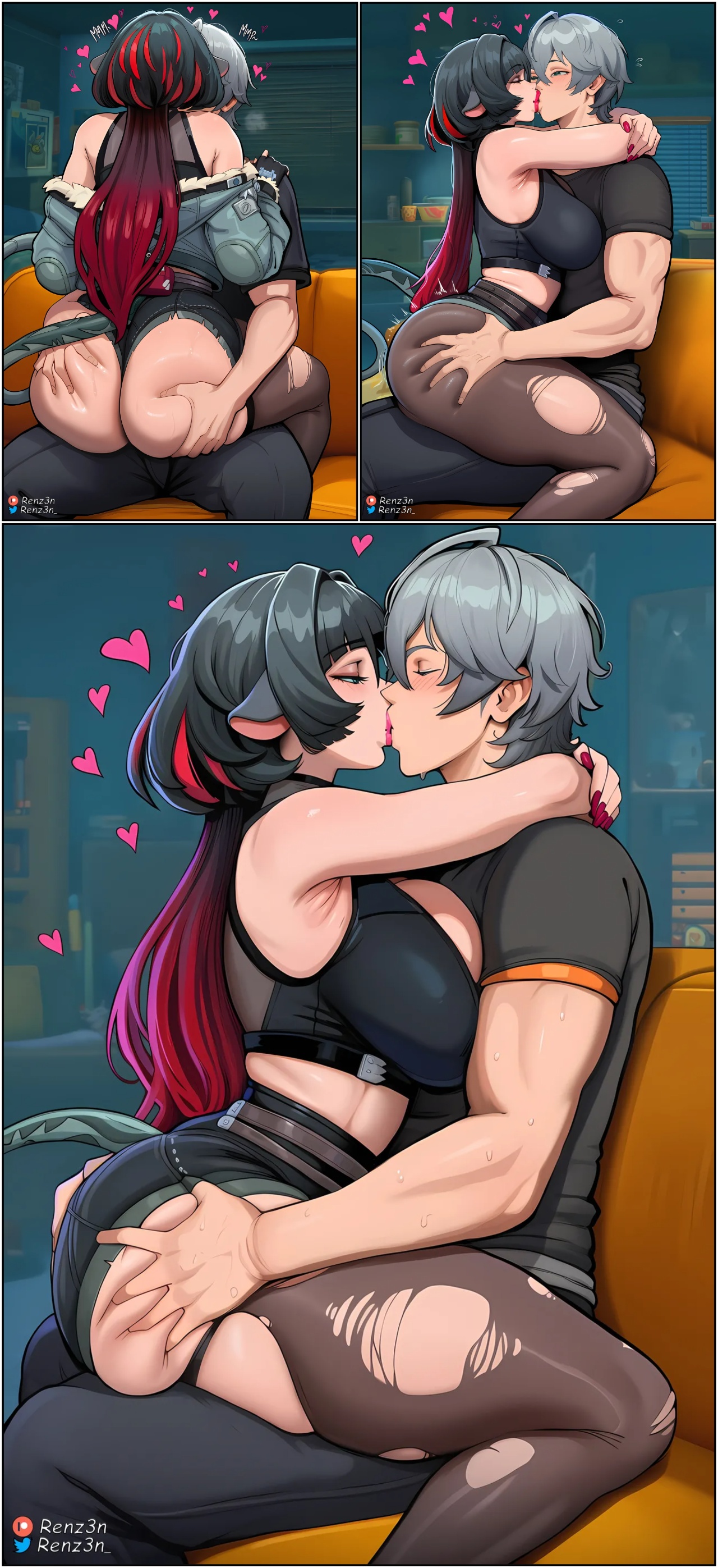 Jane x Wise Commission Porn Comics english 03