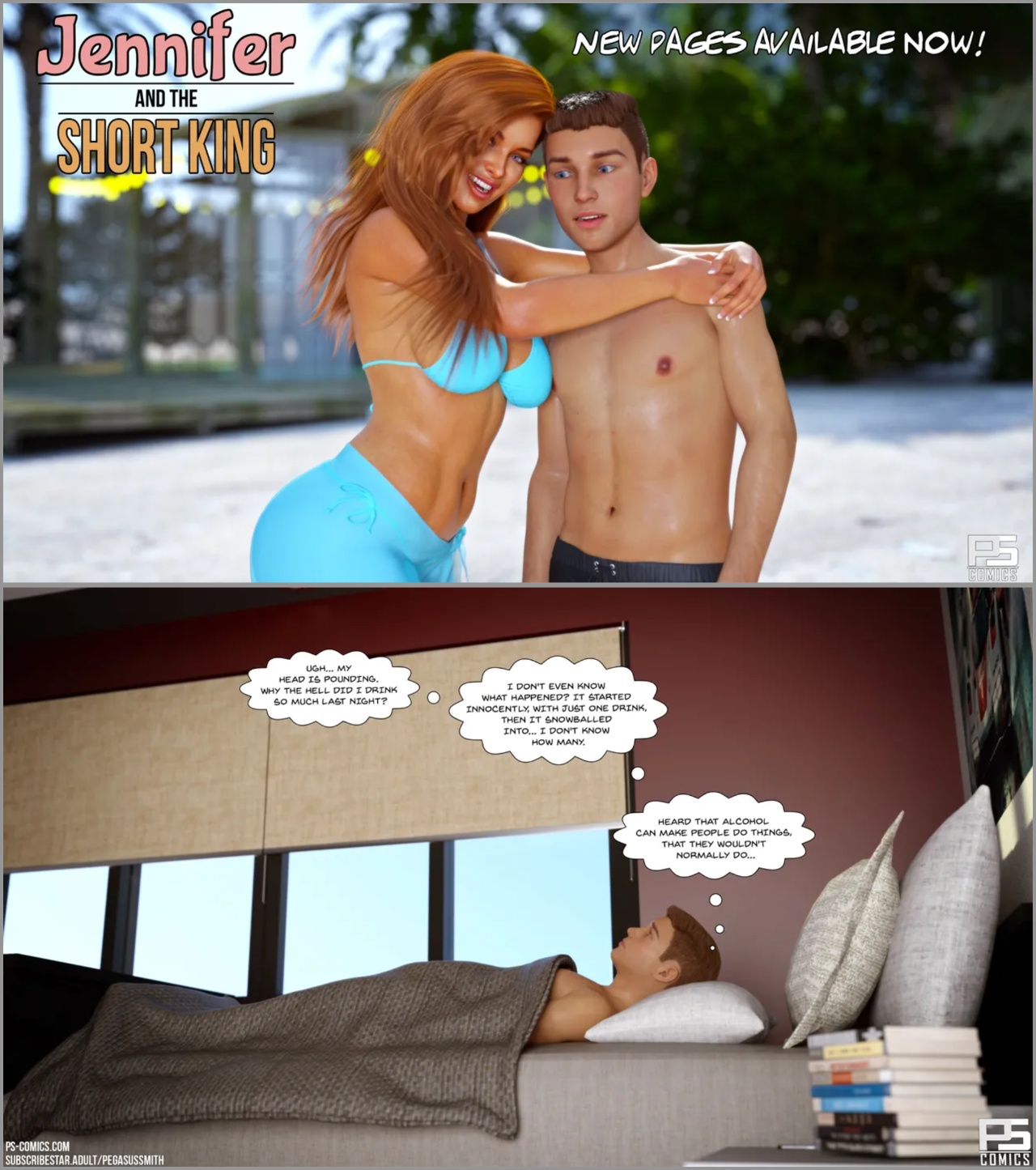 Jennifer And The Short King Part 2 Porn Comics english 02