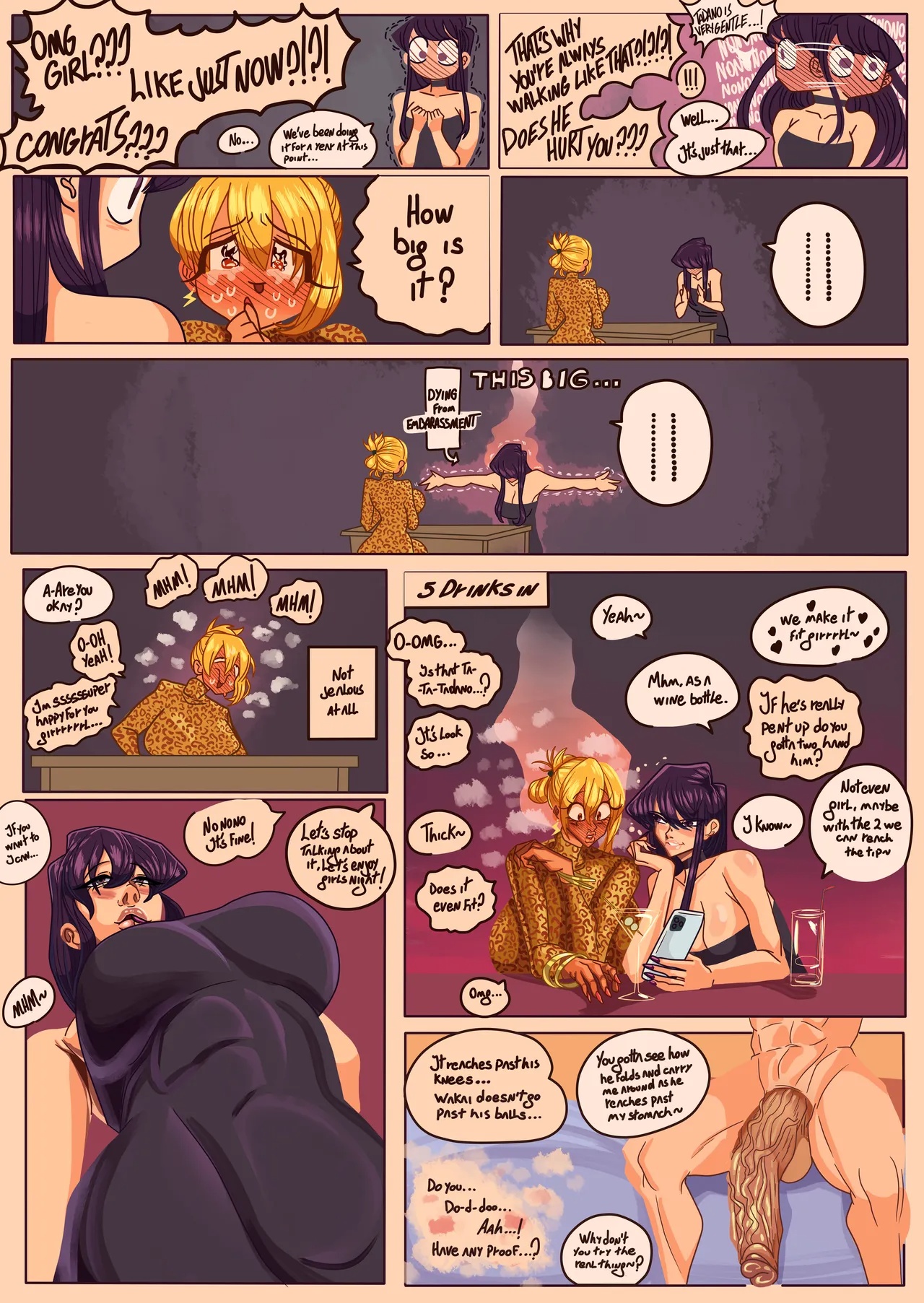 Komi San: Manbagi's Night Porn Comics english 02