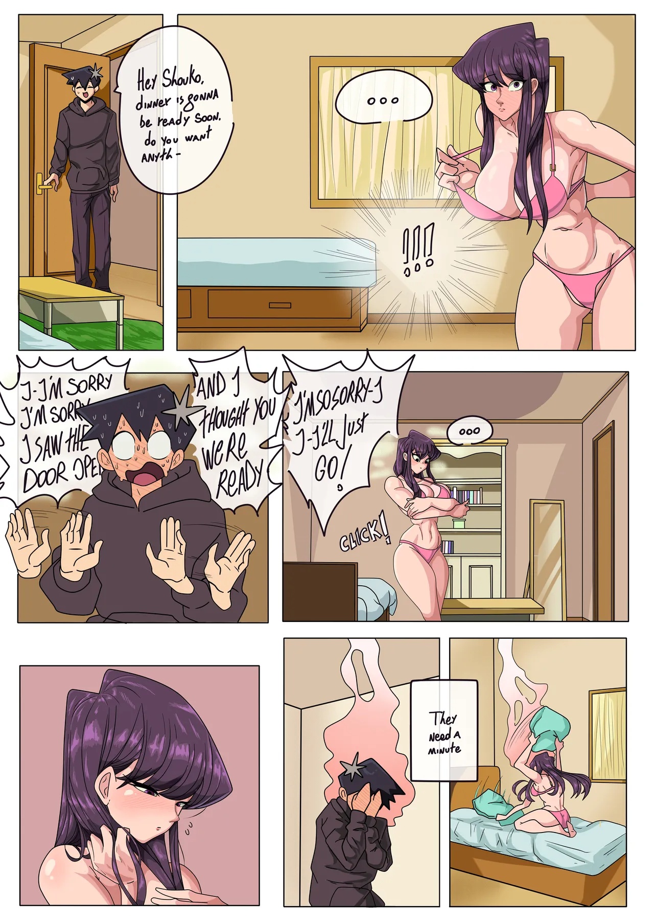 Komi San: Sleepless By Daysy Marunss Porn Comics english 05