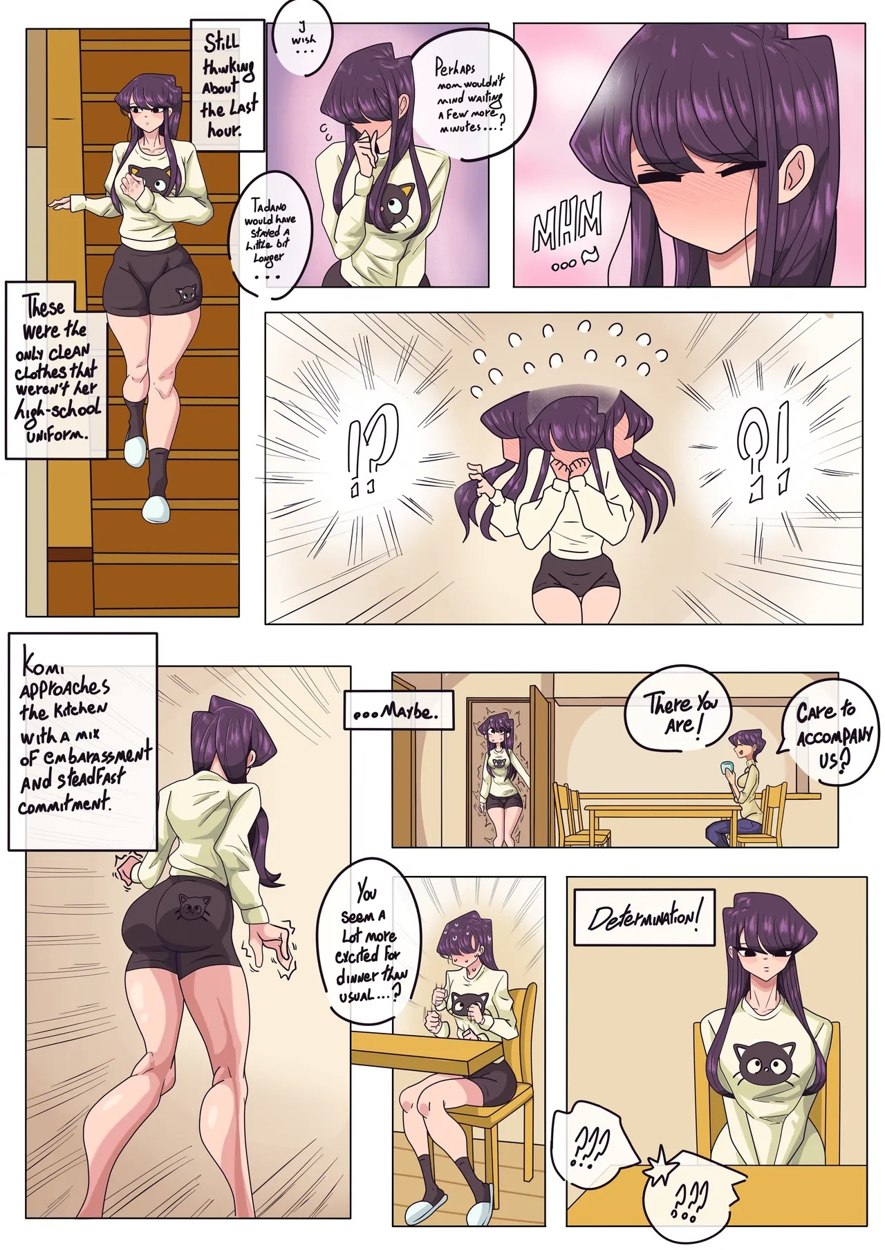 Komi San: Sleepless By Daysy Marunss Porn Comics english 06