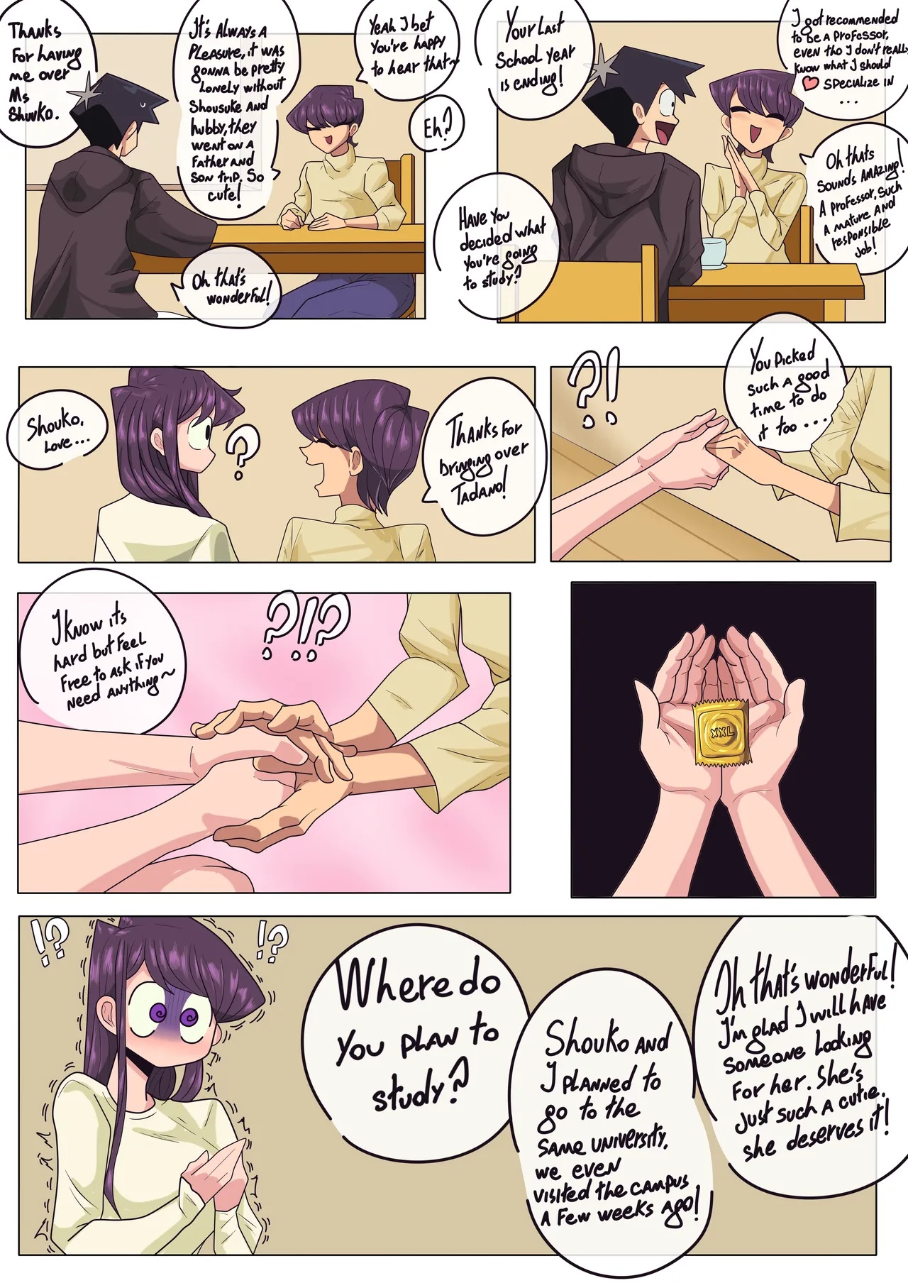 Komi San: Sleepless By Daysy Marunss Porn Comics english 07