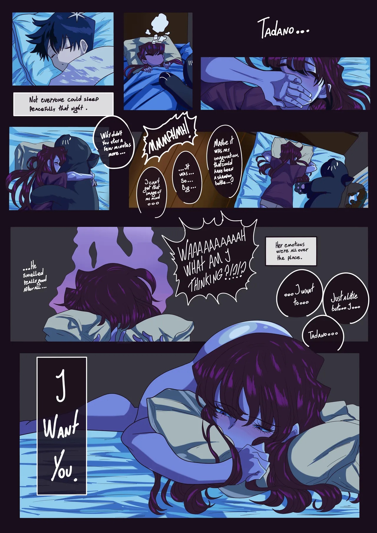 Komi San: Sleepless By Daysy Marunss Porn Comics english 08