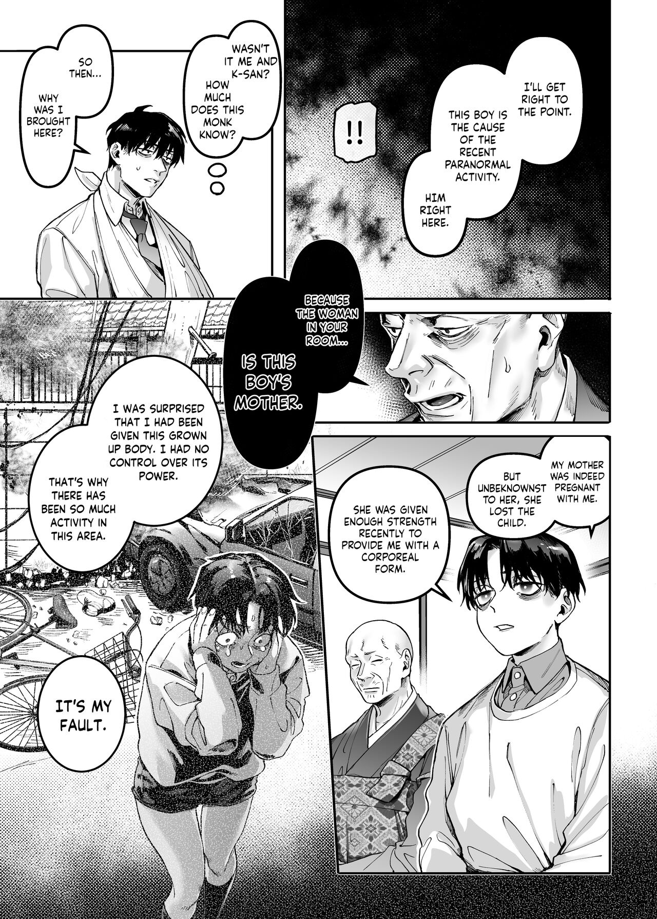 Lady K & The Sick Man Part 2 Porn Comics english 55