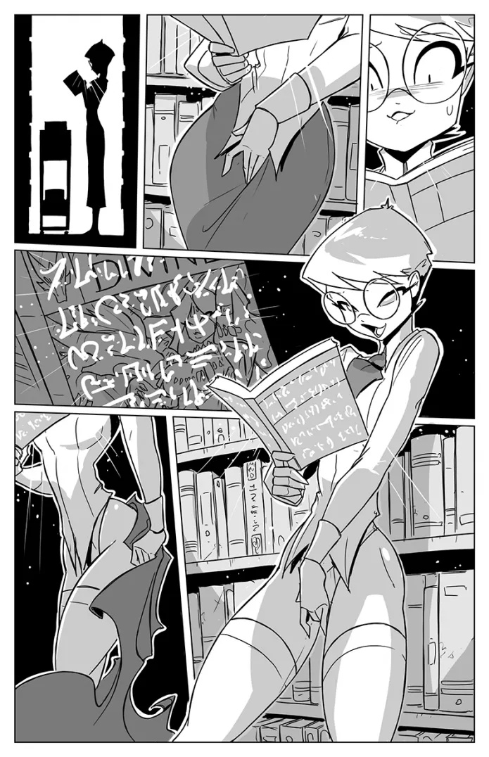Library Scary By Jollyjack Porn Comics english 04