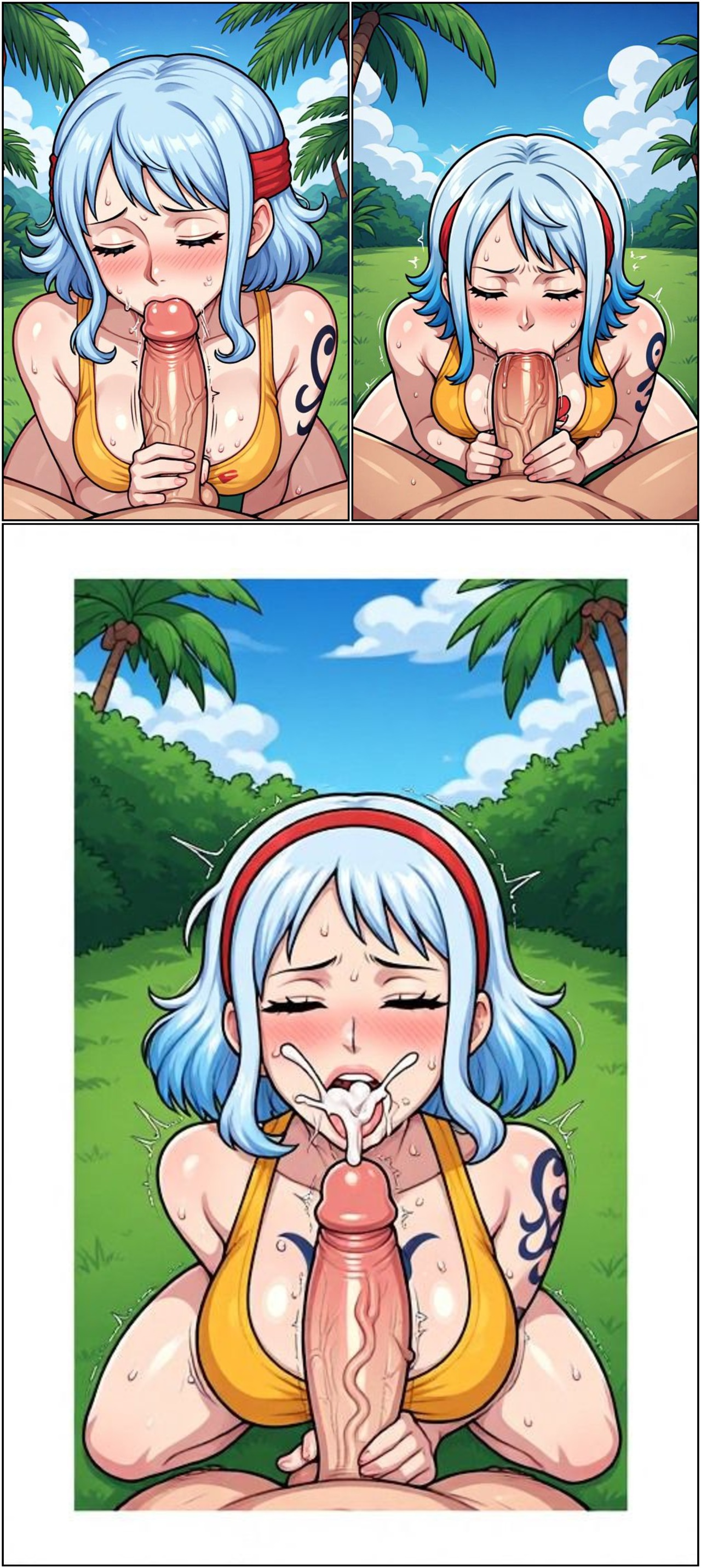 Luffy Become a Heram King Part 2 Porn Comics english 07