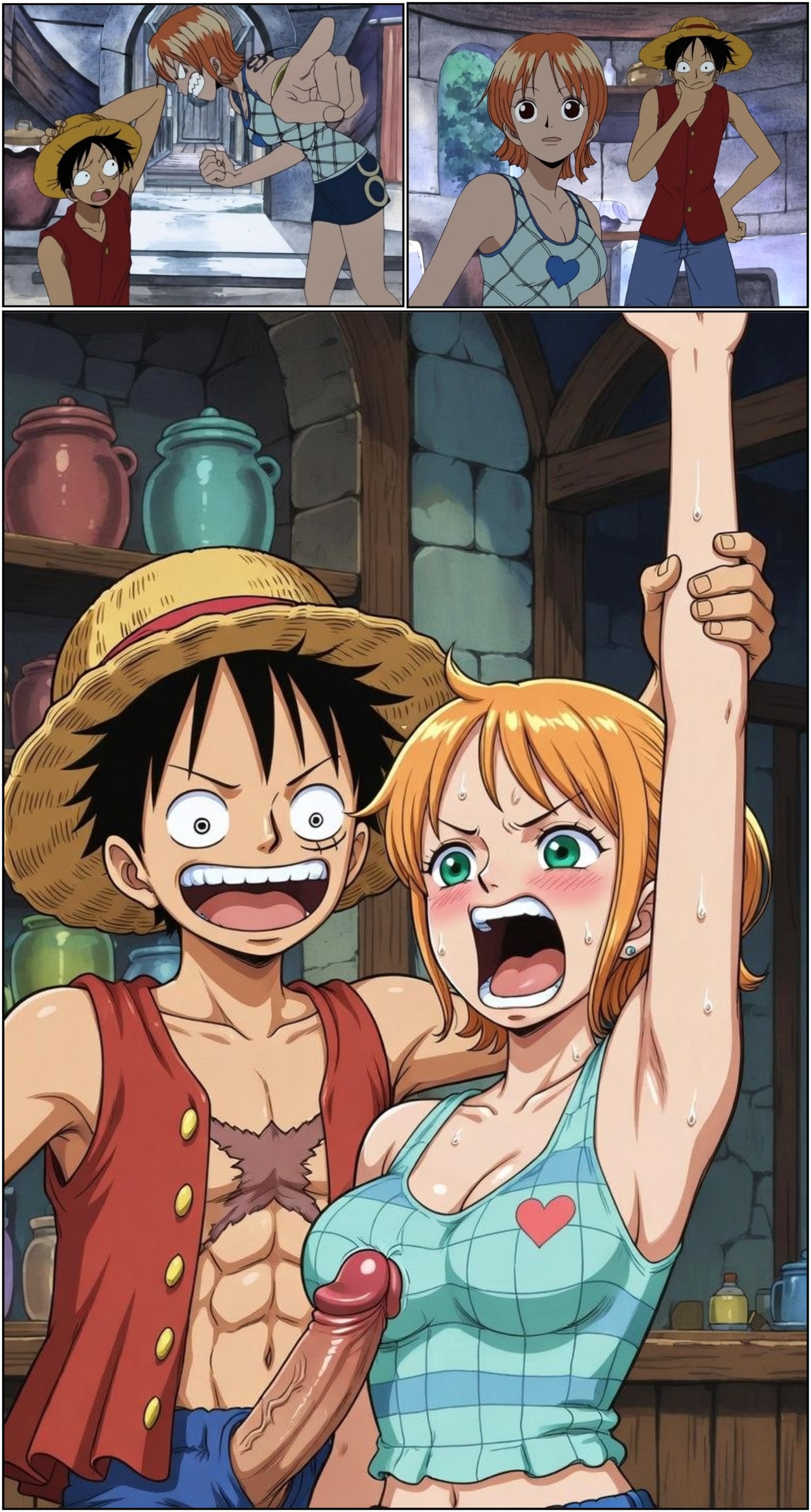 Luffy Become a Heram King Part 3 Porn Comics english 22
