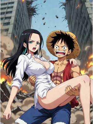 Luffy Become a Heram King 6