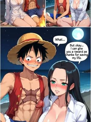 Luffy Become a Heram King Part 6 Porn Comics english 02