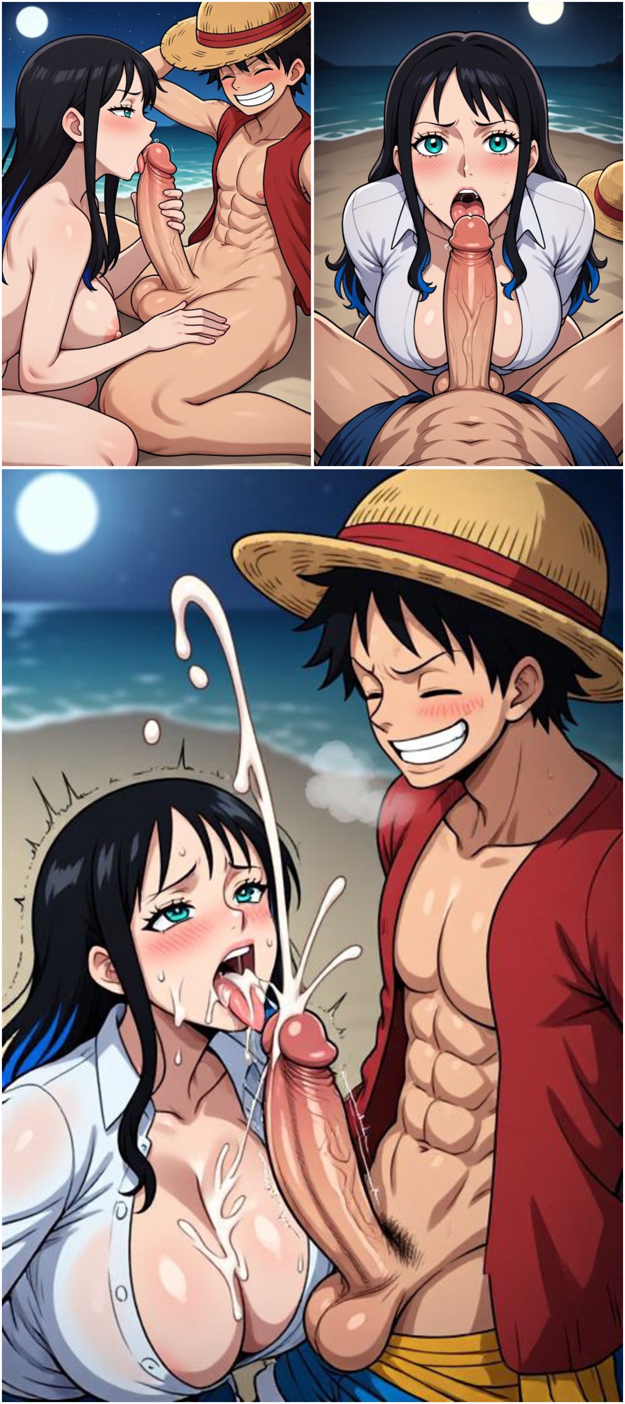 Luffy Become a Heram King Part 6 Porn Comics english 05