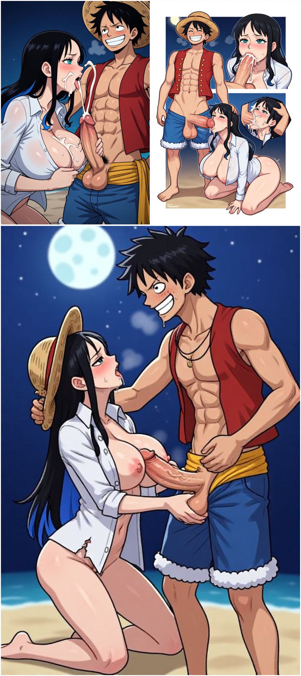 Luffy Become a Heram King Part 6 Porn Comics english 06