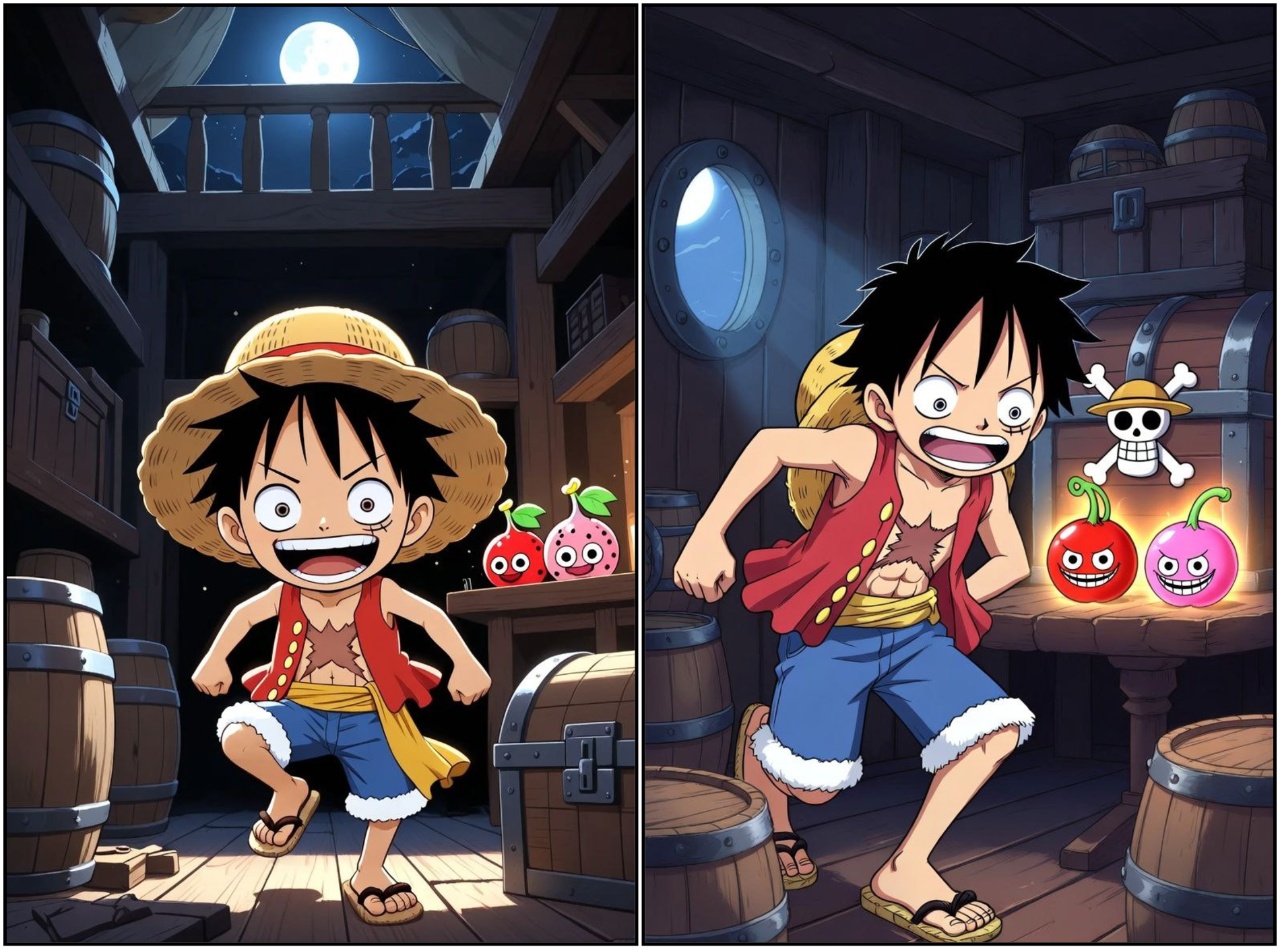 Luffy Become a Heram King Porn Comics english 03