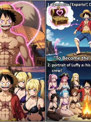 Luffy Become a Heram King Porn Comics english 06