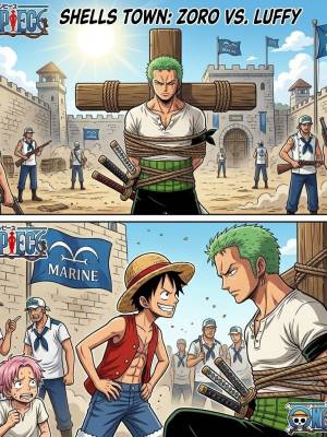 Luffy Become a Heram King Porn Comics english 09