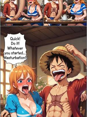 Luffy Become a Heram King Porn Comics english 15