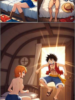 Luffy Become a Heram King Porn Comics english 34