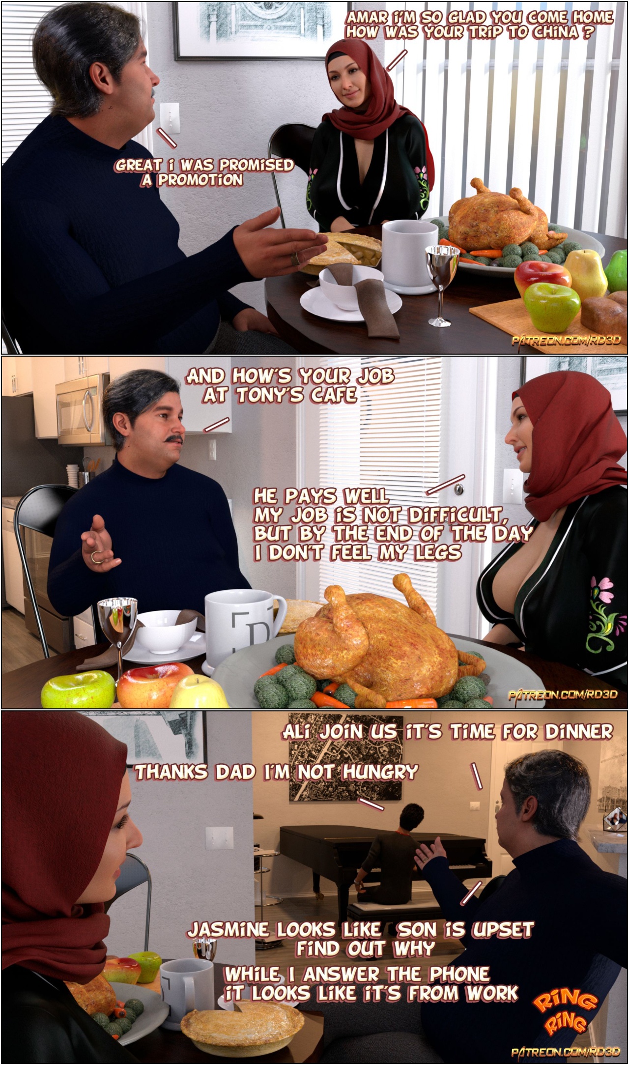 Lust Predators: Hijab Amatures Porn Comics english 02