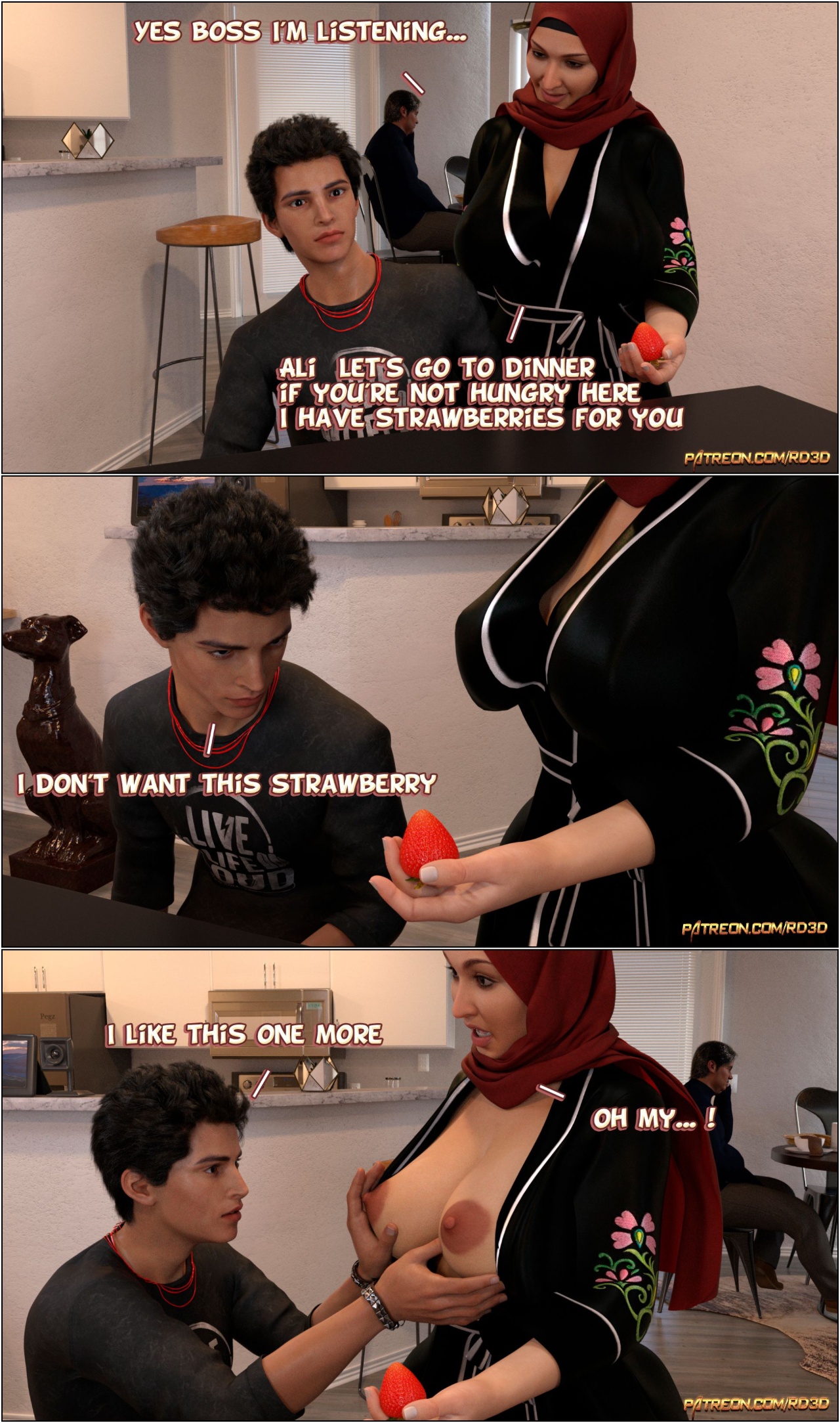 Lust Predators: Hijab Amatures Porn Comics english 03