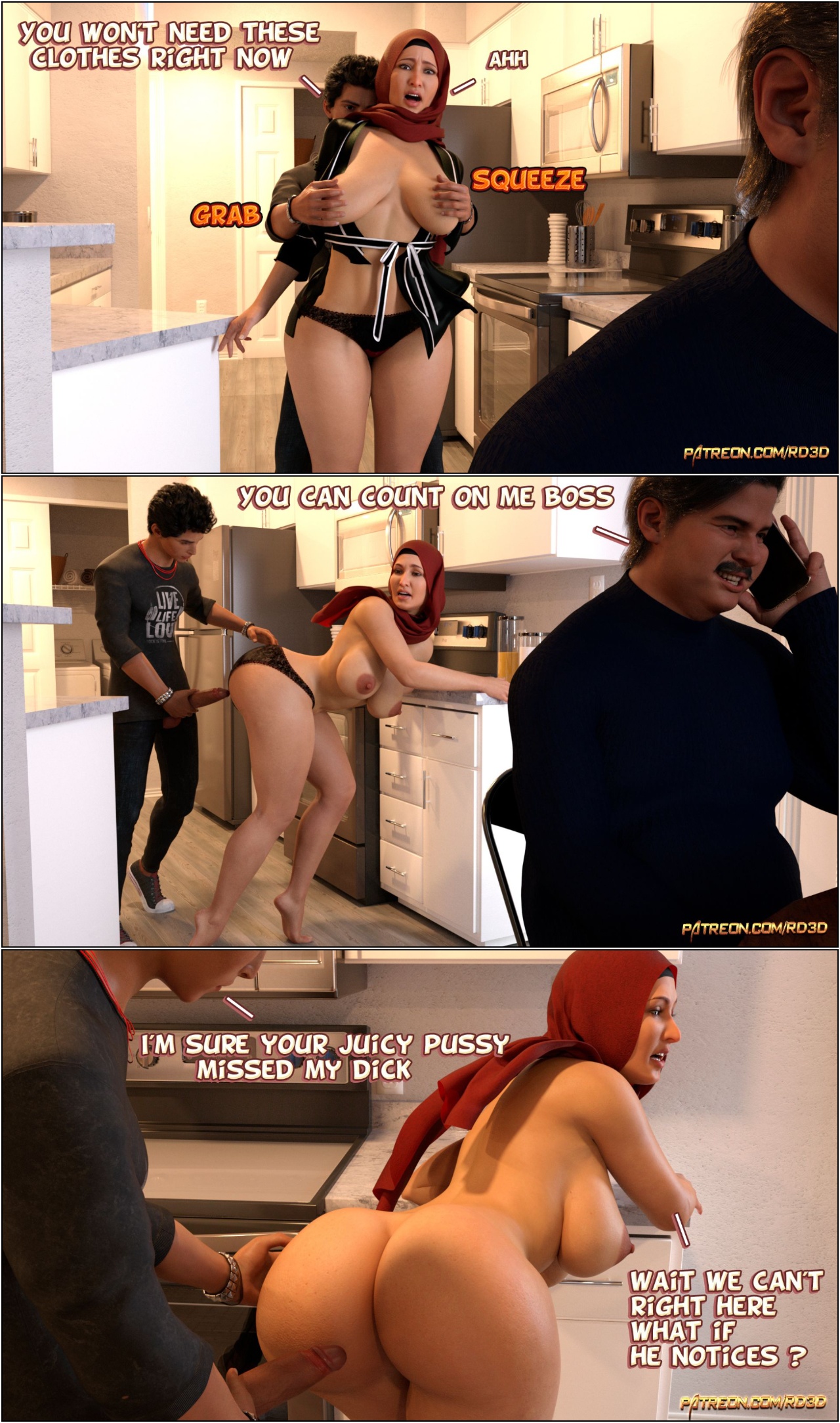 Lust Predators: Hijab Amatures Porn Comics english 06