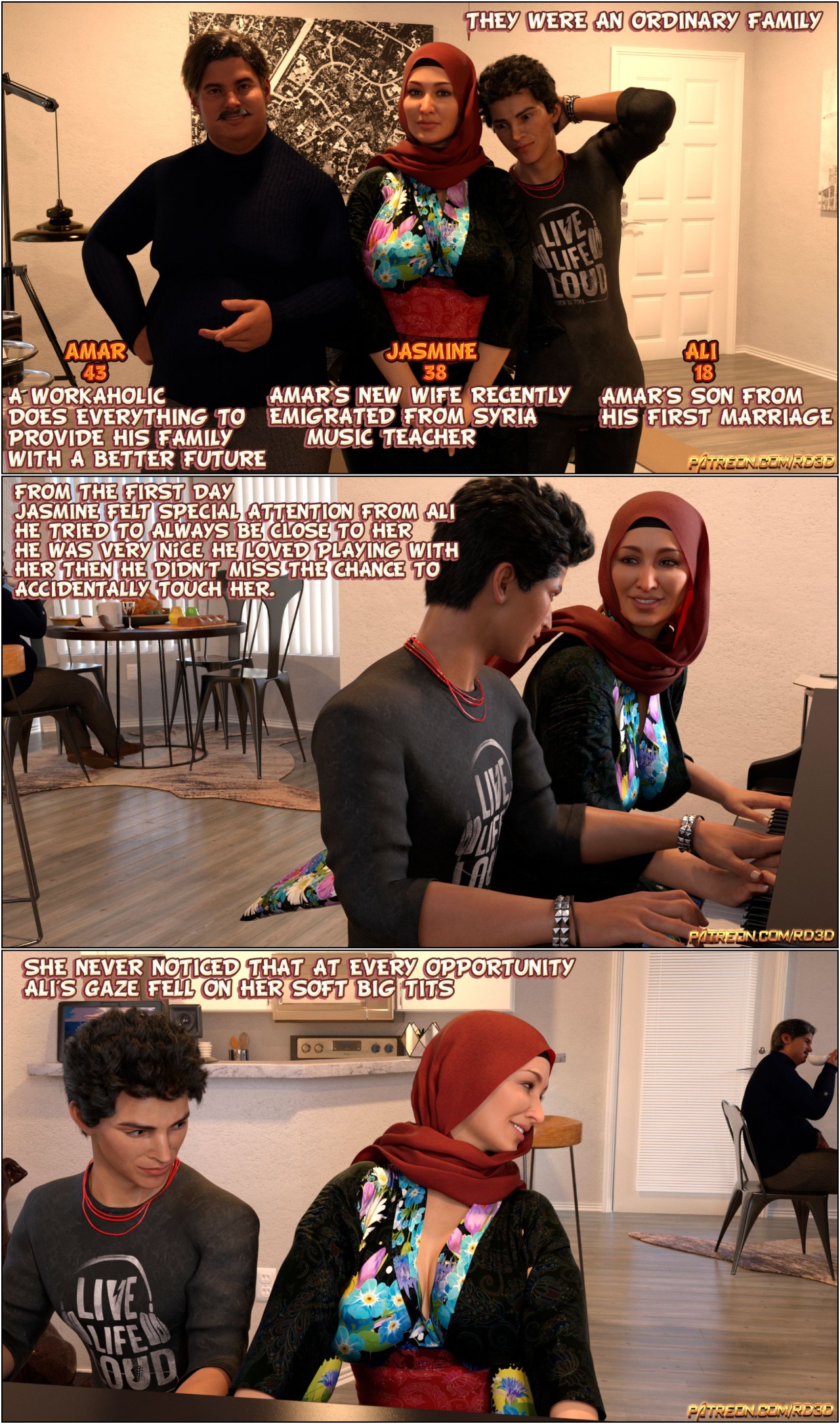 Lust Predators: Hijab Amatures Porn Comics english 15