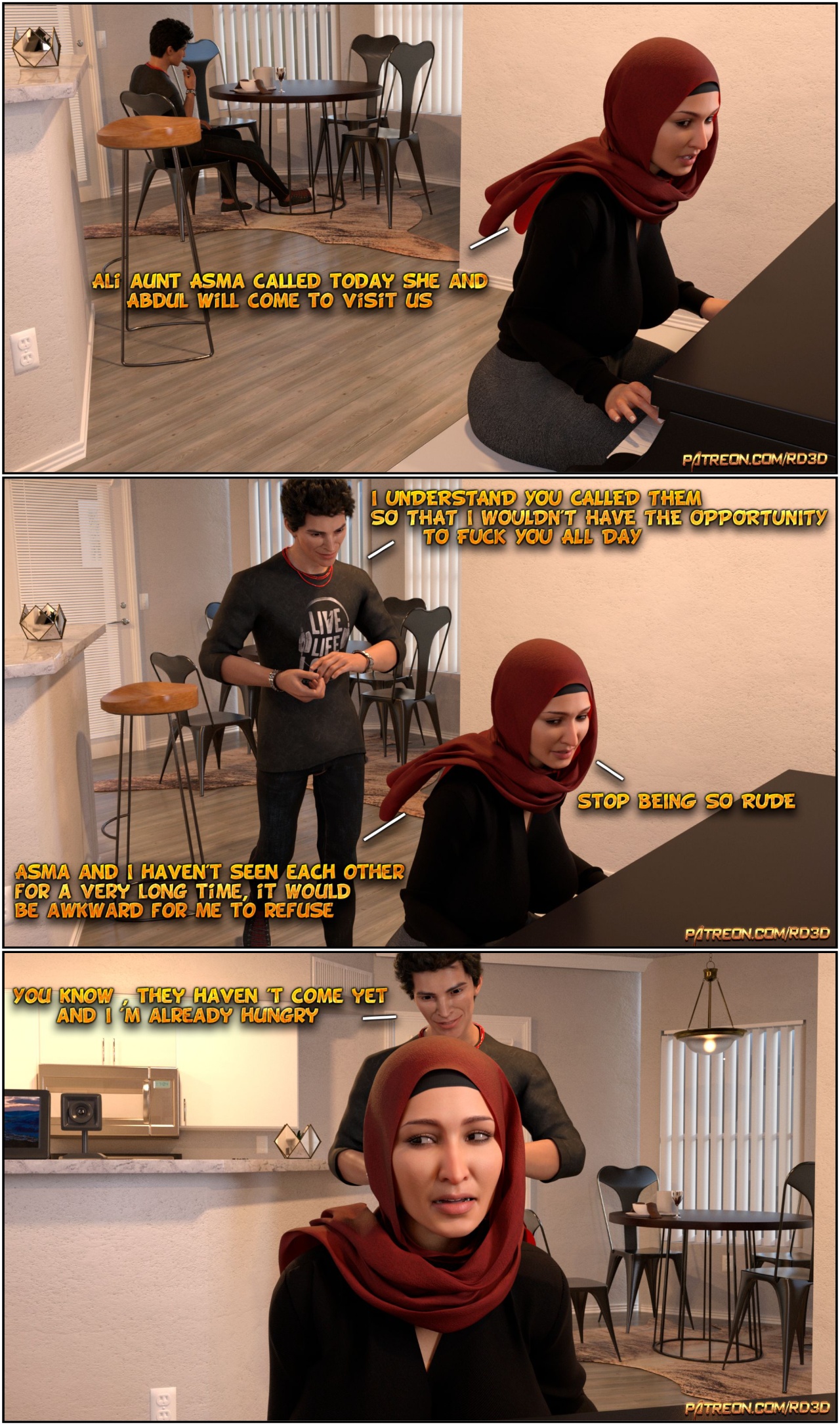 Lust Predators Part 2: Hijab Amatures Porn Comics english 02