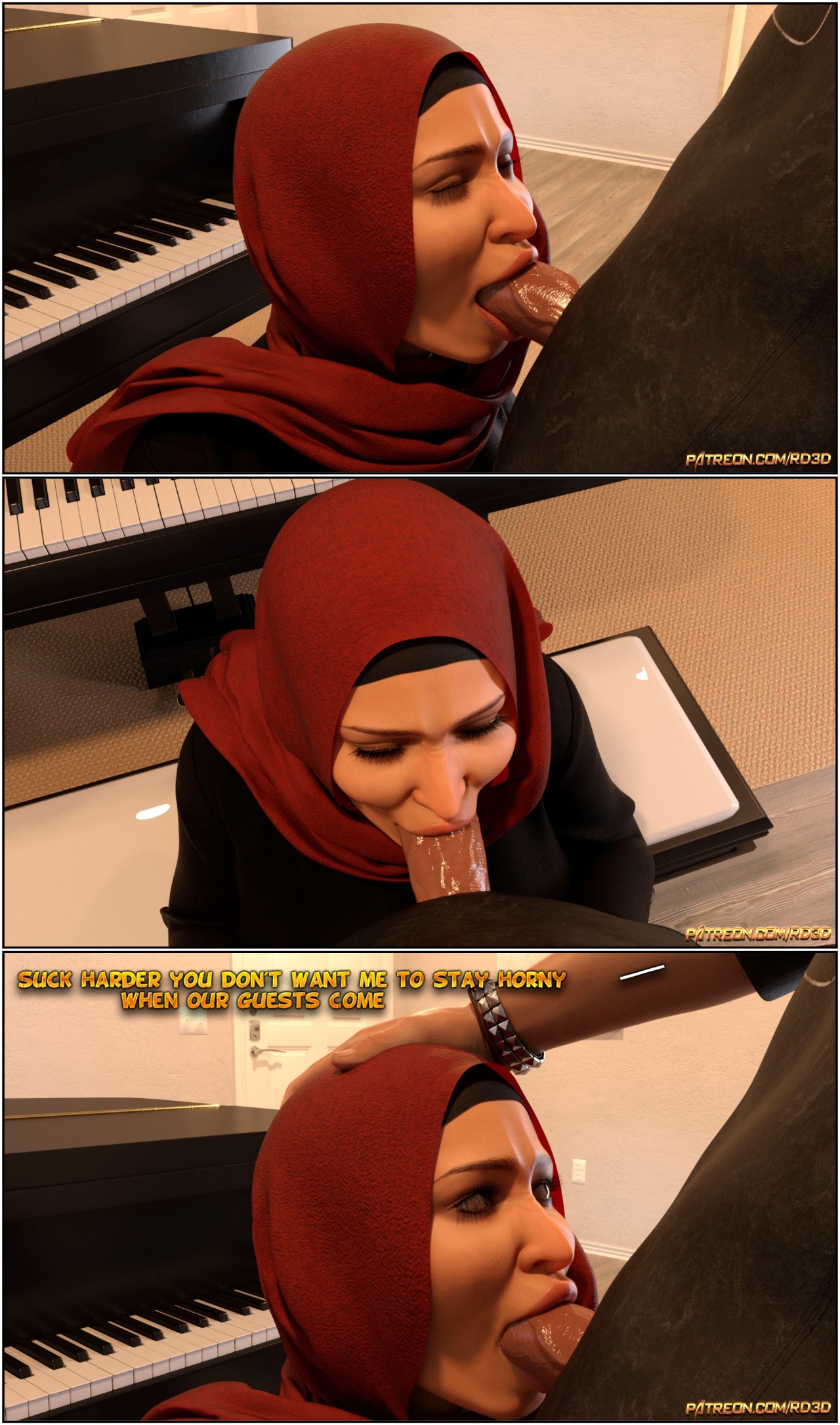 Lust Predators Part 2: Hijab Amatures Porn Comics english 07