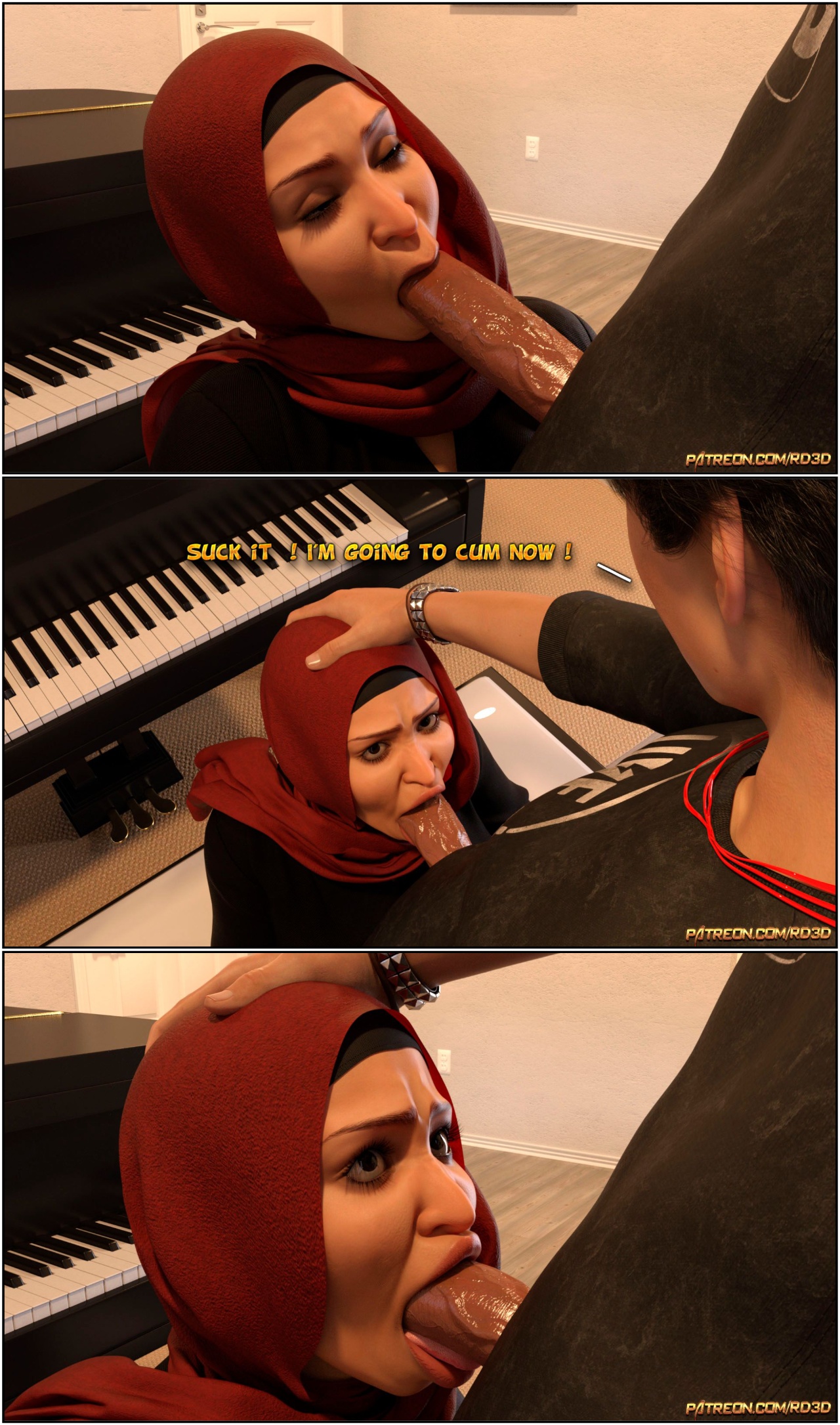 Lust Predators Part 2: Hijab Amatures Porn Comics english 09