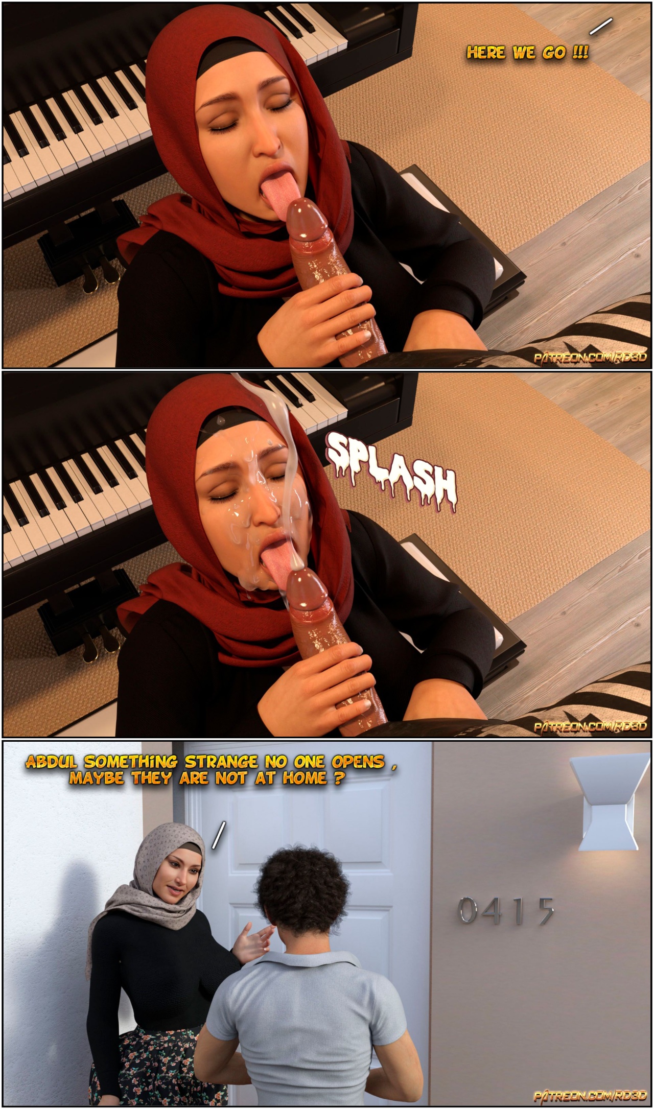 Lust Predators Part 2: Hijab Amatures Porn Comics english 10
