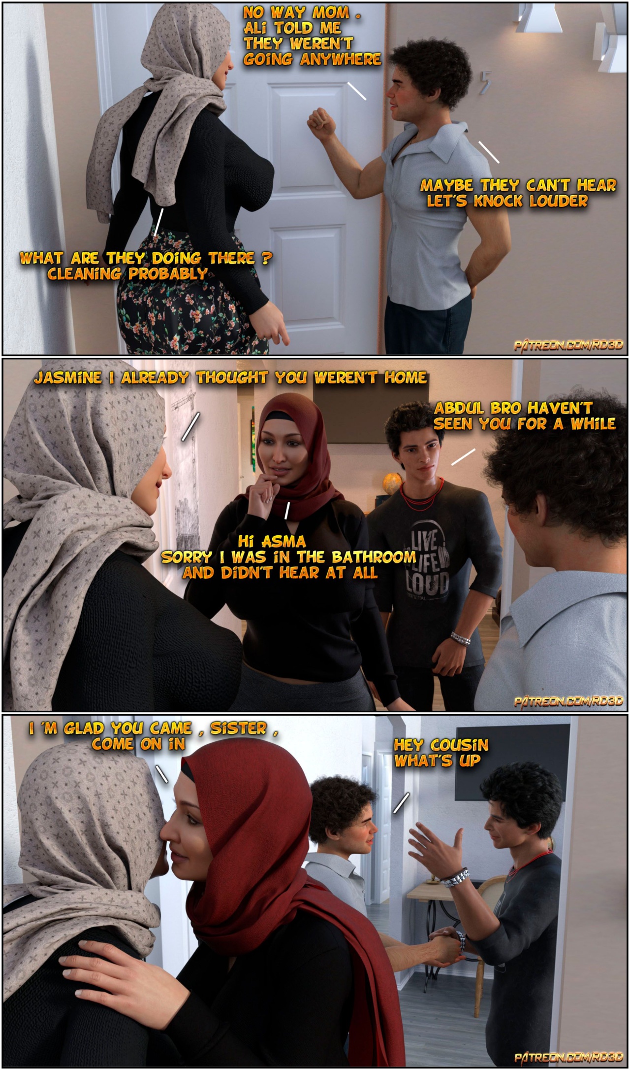 Lust Predators Part 2: Hijab Amatures Porn Comics english 11