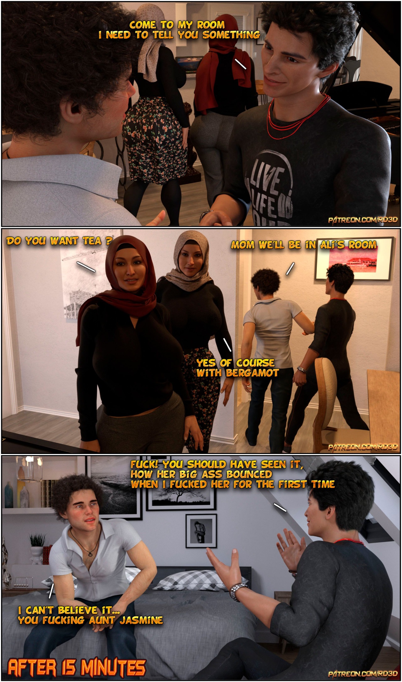 Lust Predators Part 2: Hijab Amatures Porn Comics english 12