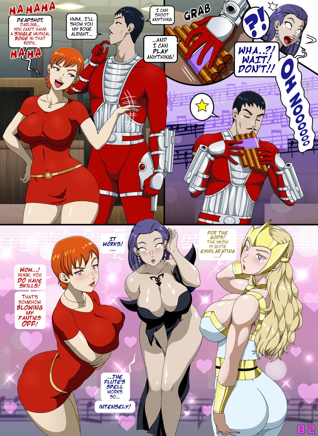 Magical Music Villains Porn Comics english 02