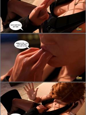 Mom On The Phone Porn Comics english 08