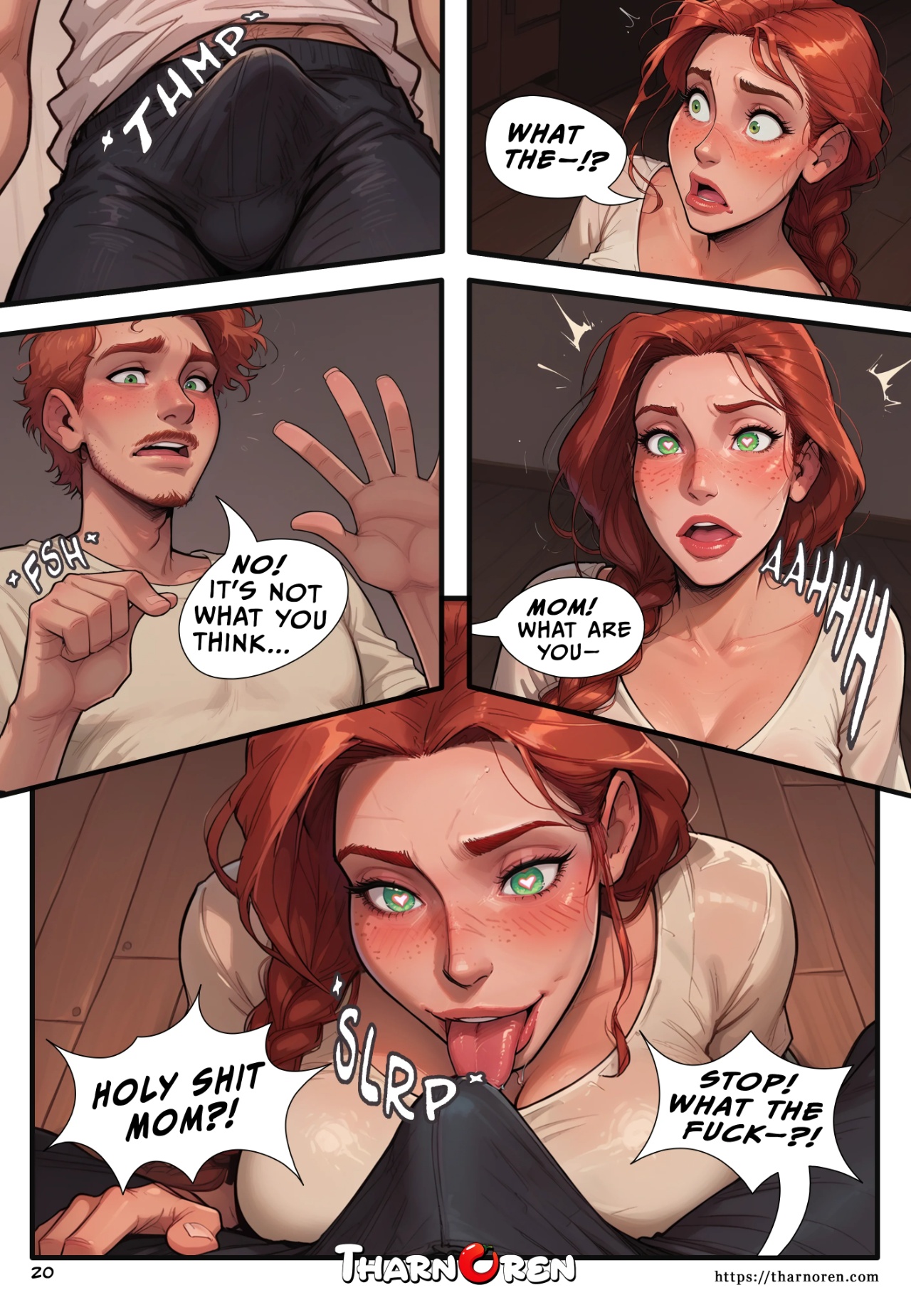 Mom's Secret Therapy Porn Comics english 21