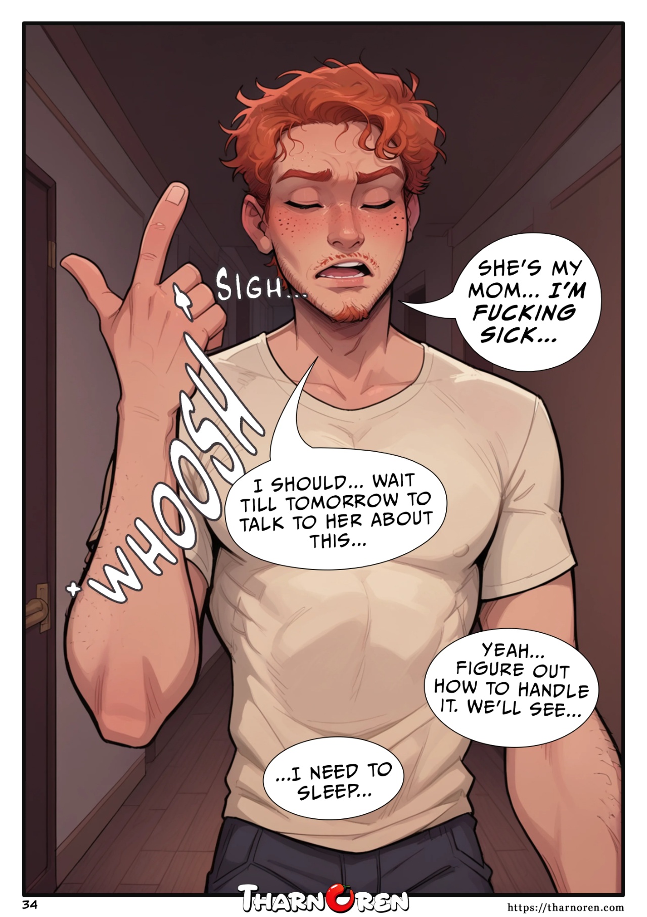 Mom's Secret Therapy Porn Comics english 35