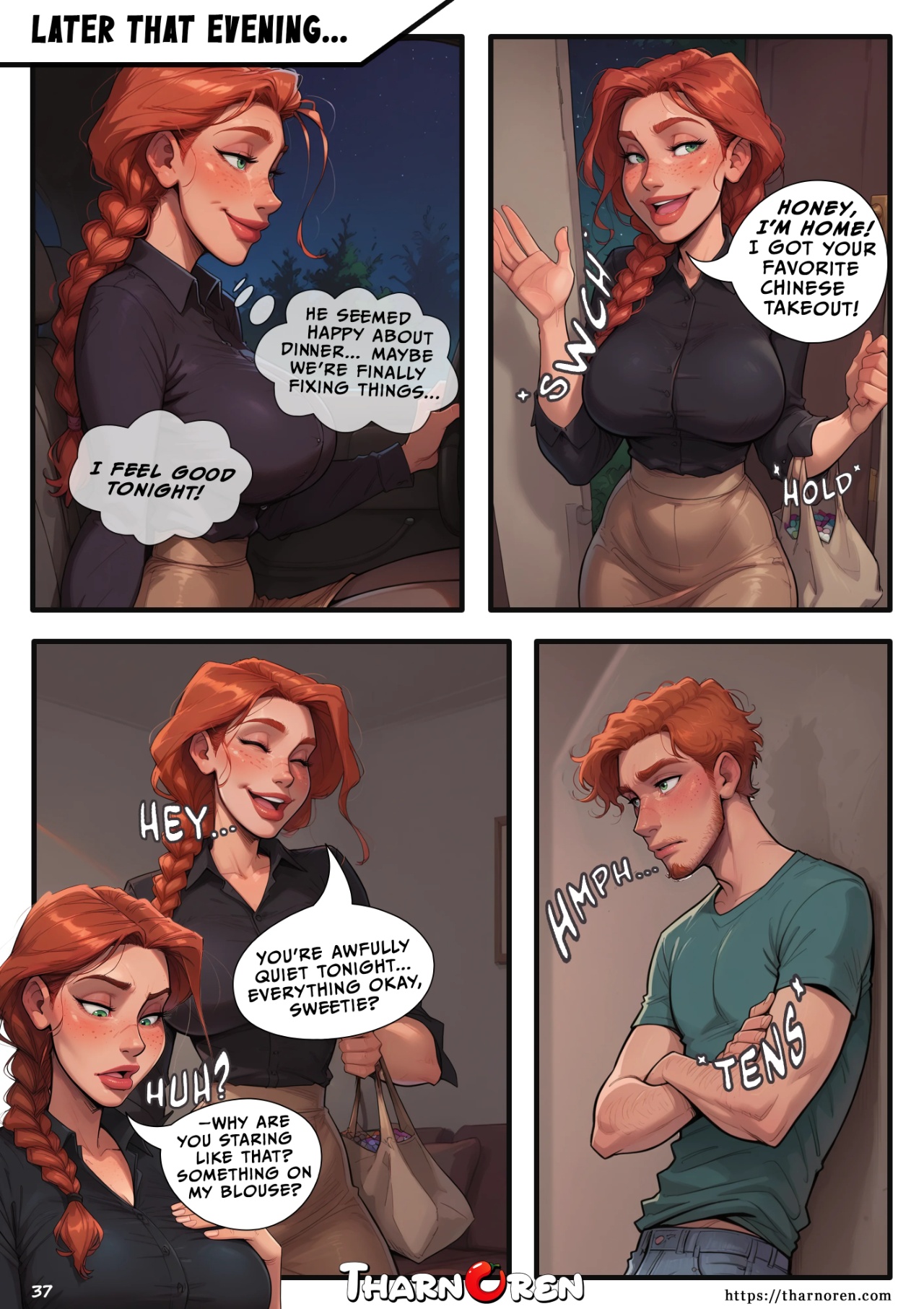 Mom's Secret Therapy Porn Comics english 38