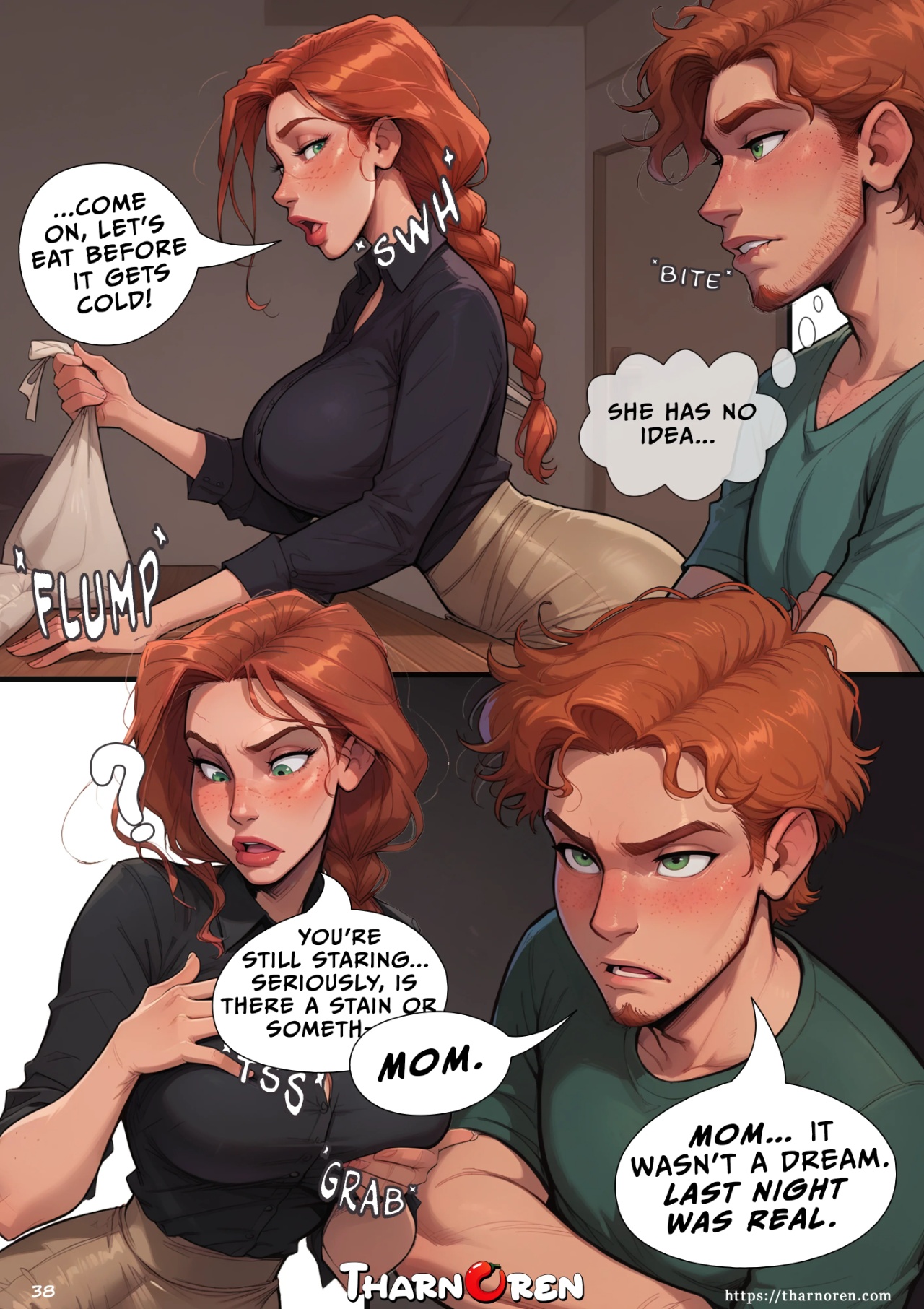 Mom's Secret Therapy Porn Comics english 39