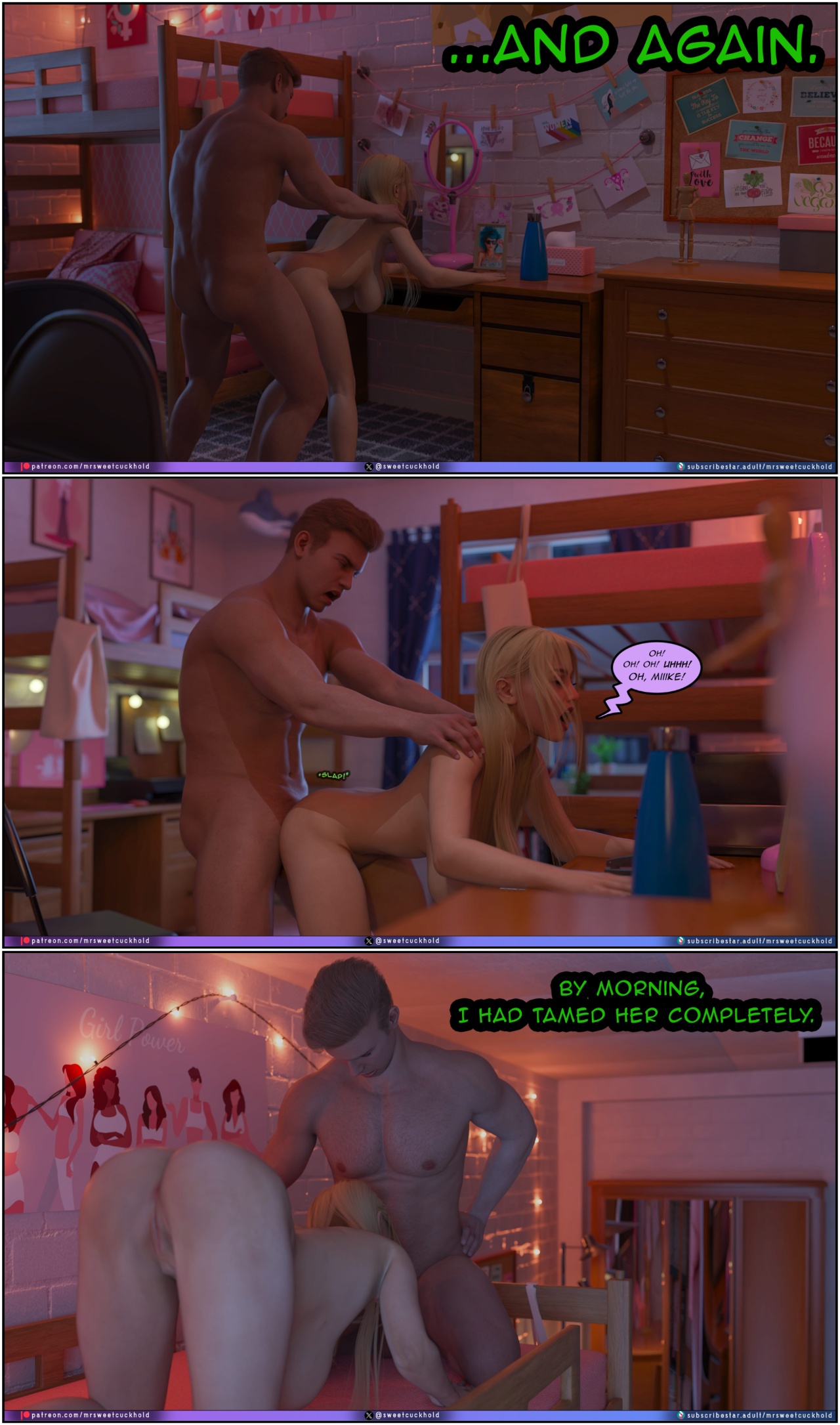 Much Bigger Than My Boyfriend Part 11: College Days Porn Comics english 07