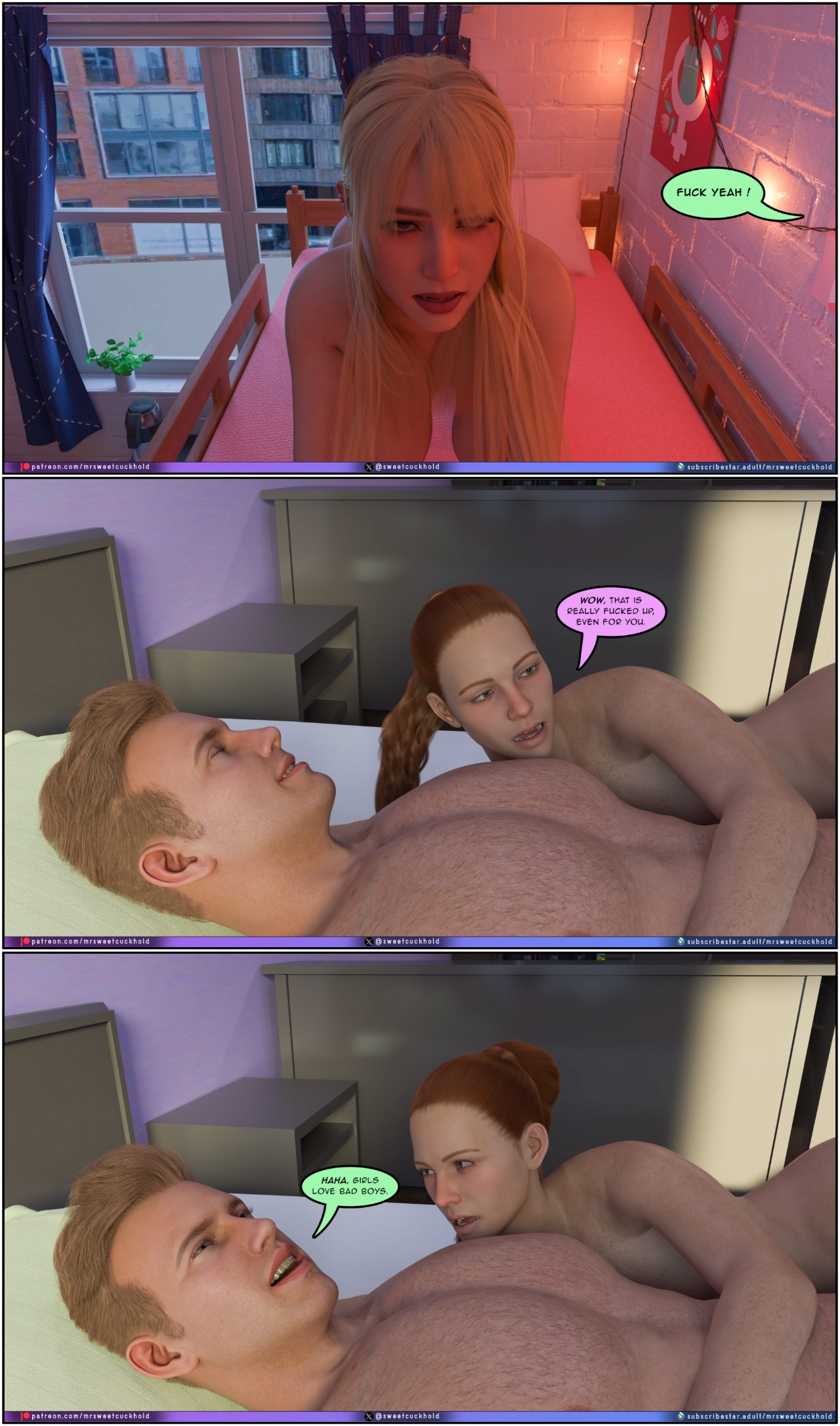 Much Bigger Than My Boyfriend Part 11: College Days Porn Comics english 16