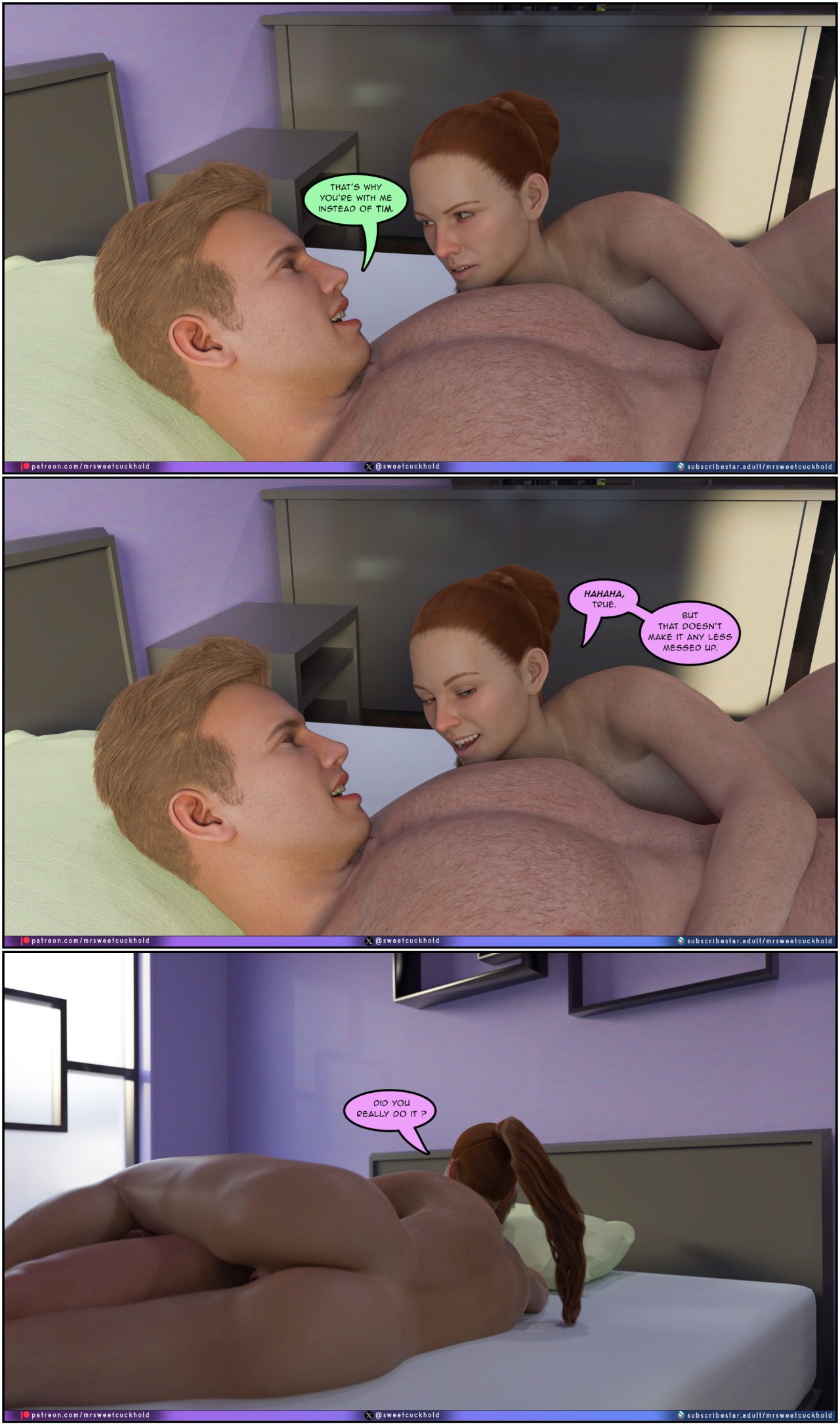 Much Bigger Than My Boyfriend Part 11: College Days Porn Comics english 17