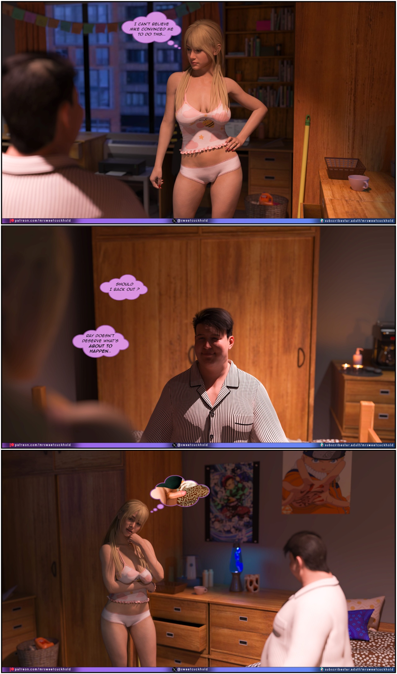 Much Bigger Than My Boyfriend Part 11: College Days Porn Comics english 19