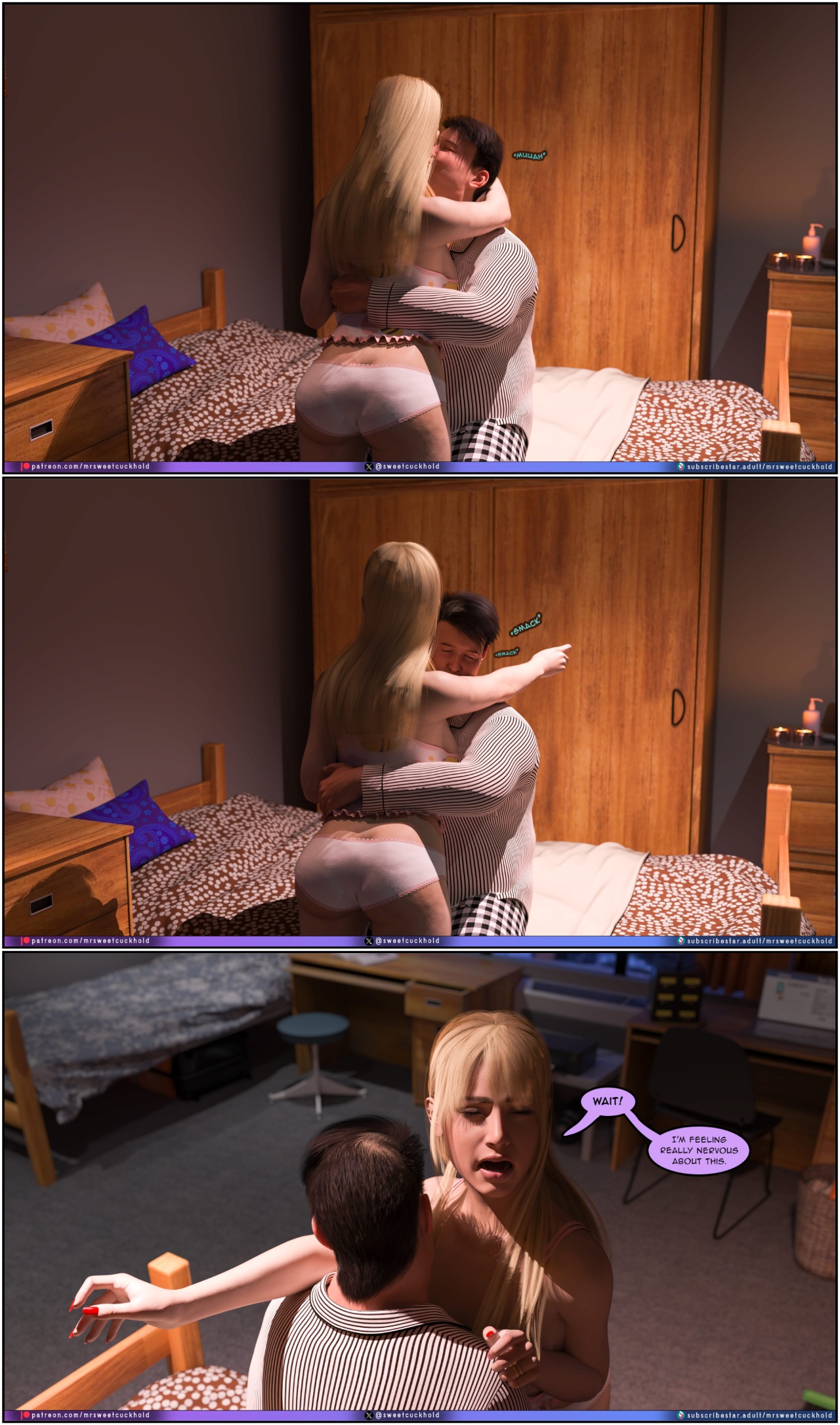 Much Bigger Than My Boyfriend Part 11: College Days Porn Comics english 23