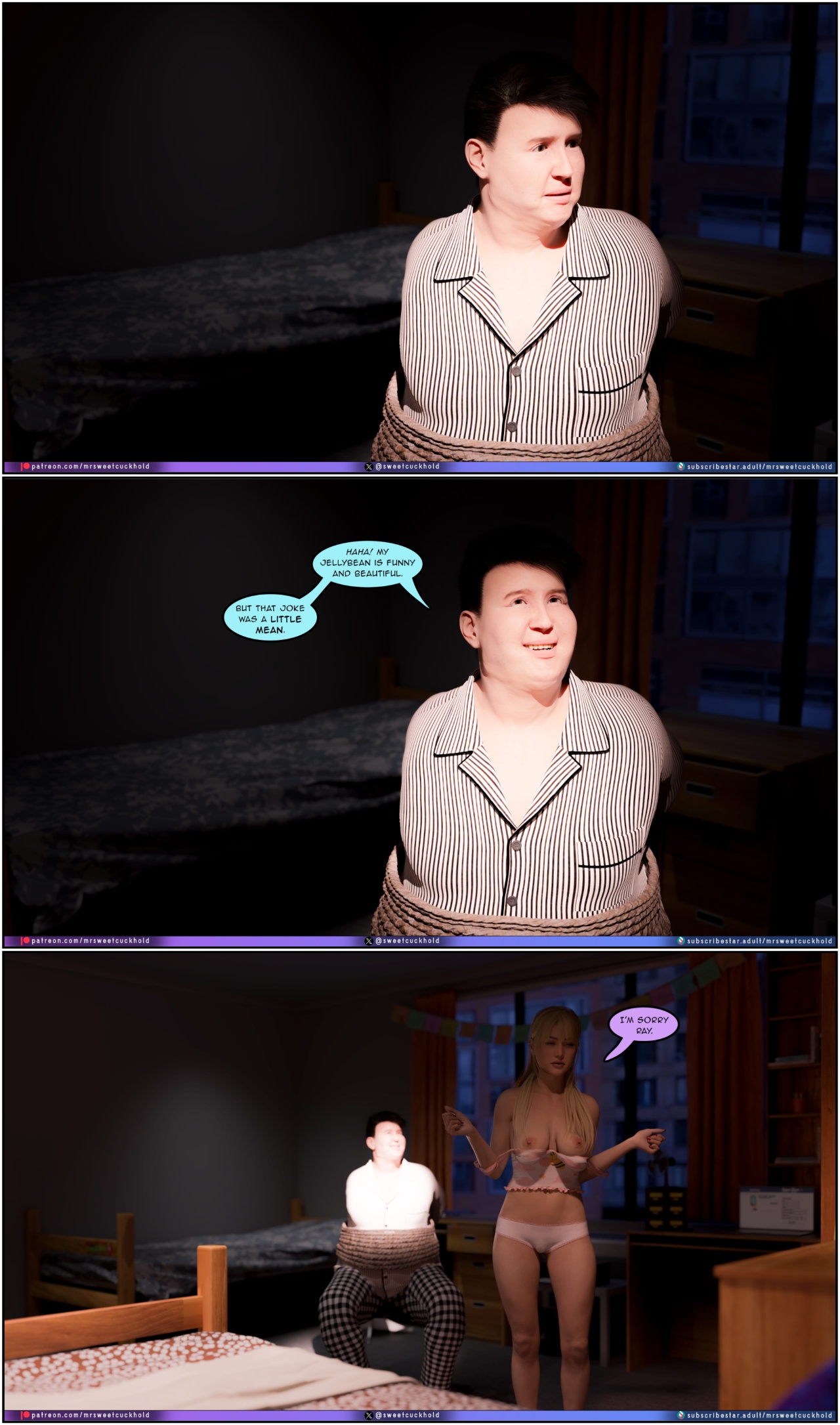 Much Bigger Than My Boyfriend Part 11: College Days Porn Comics english 27