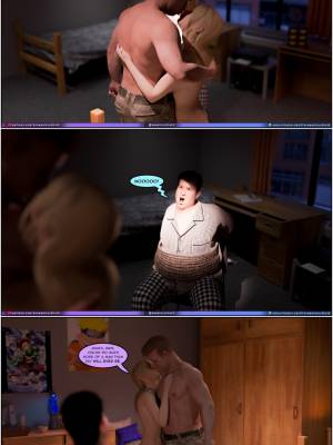 Much Bigger Than My Boyfriend Part 11: College Days Porn Comics english 32