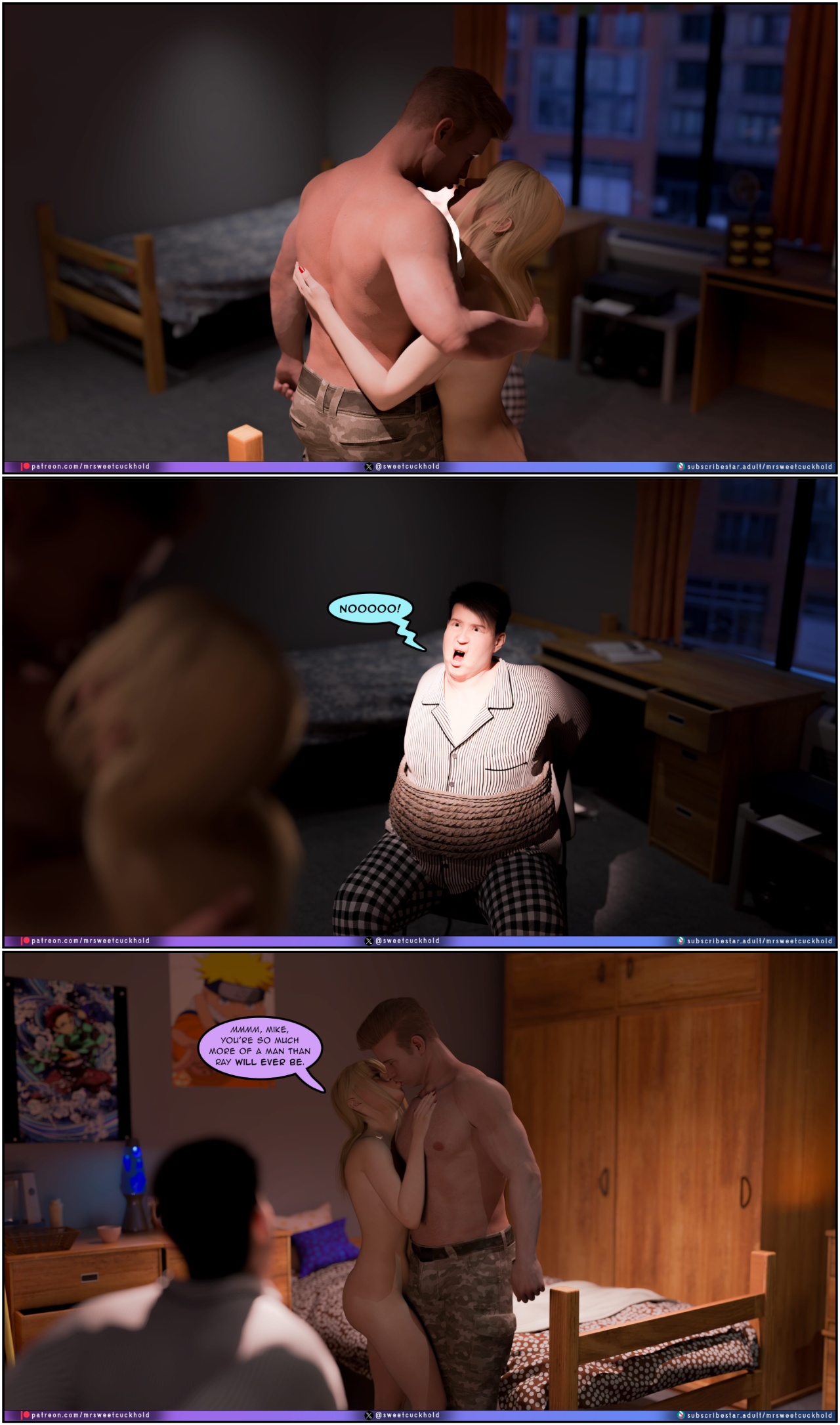 Much Bigger Than My Boyfriend Part 11: College Days Porn Comics english 32