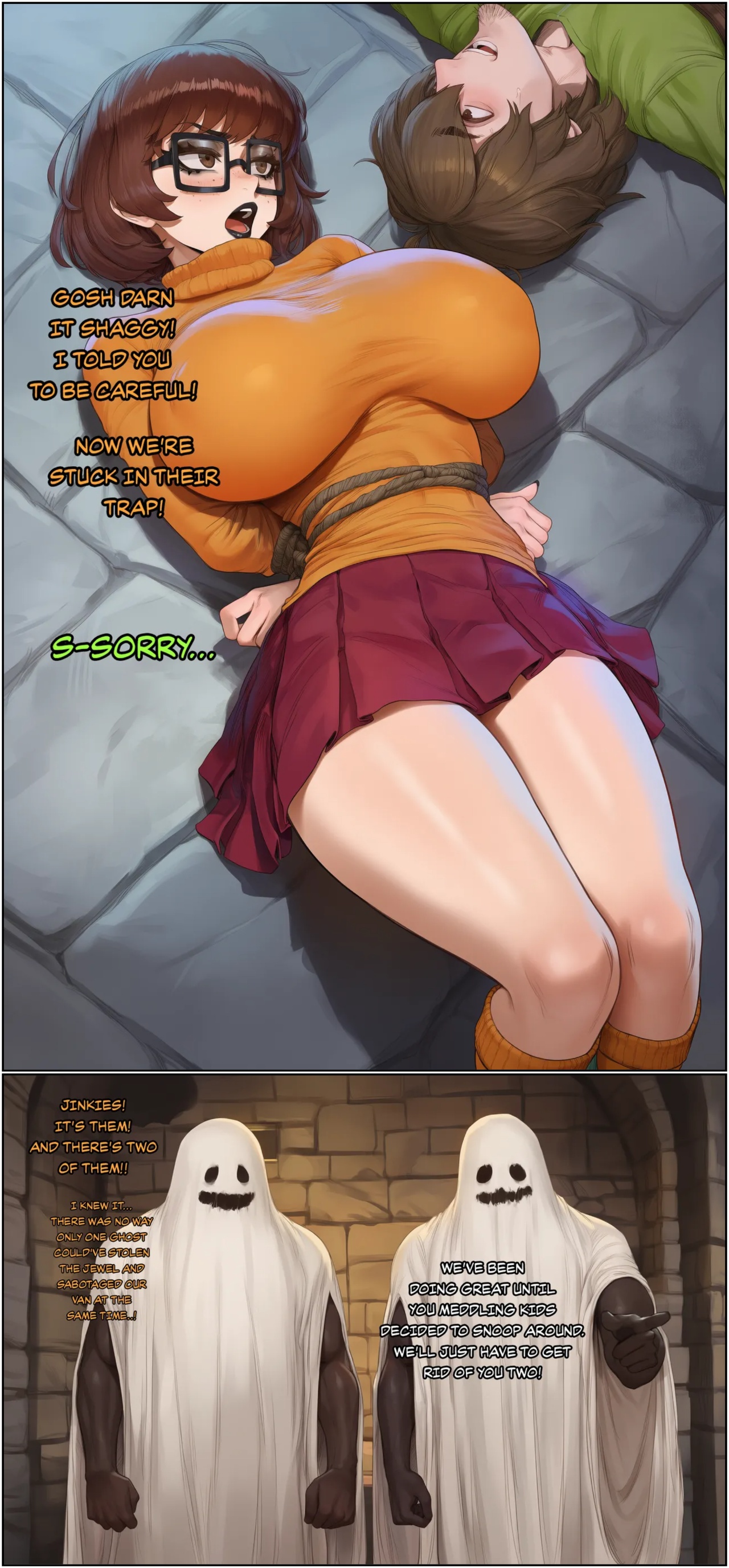 Mystery Of The Jewel-Thieving Ghosts Porn Comics english 11