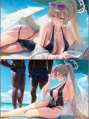 Nagisa's First Massage Porn Comics english 13