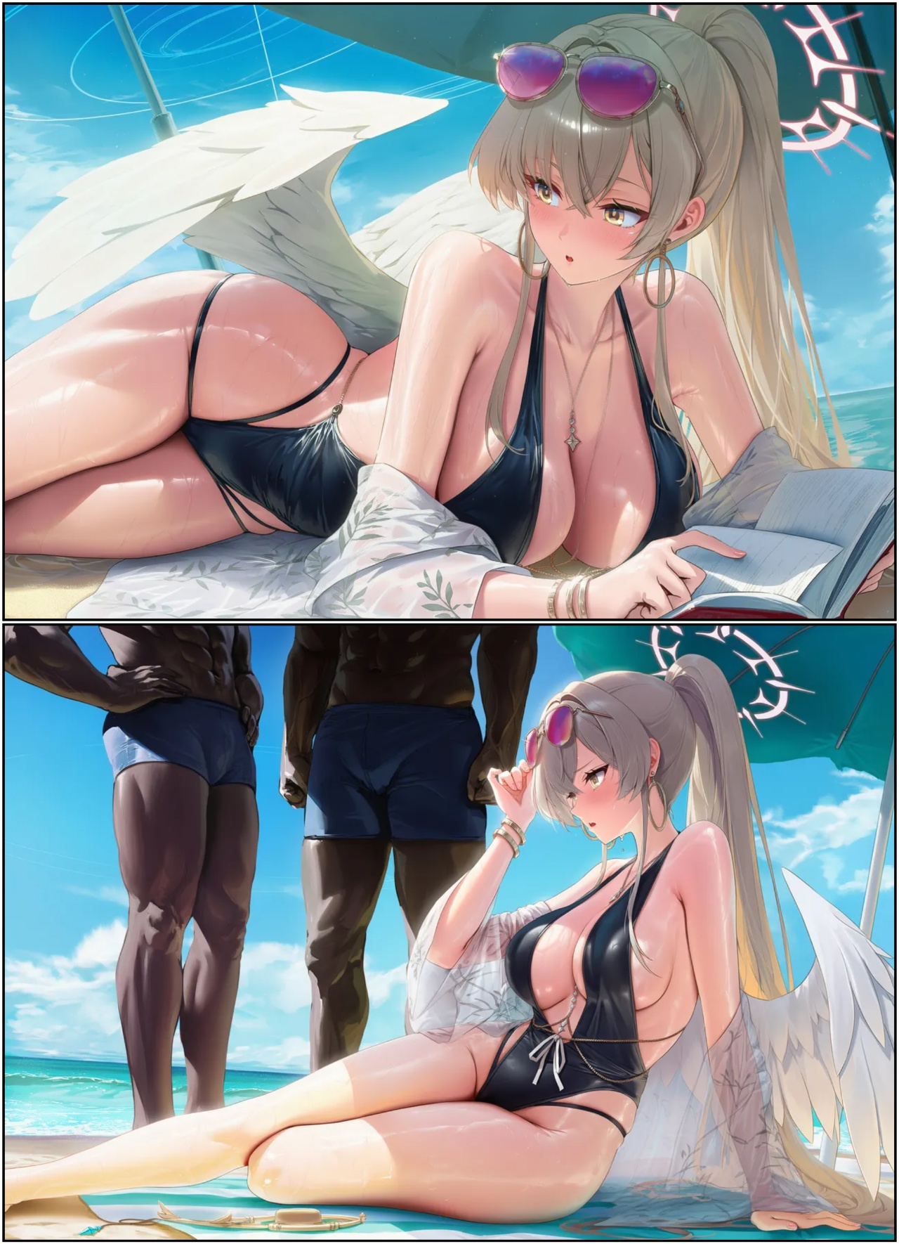 Nagisa's First Massage Porn Comics english 13