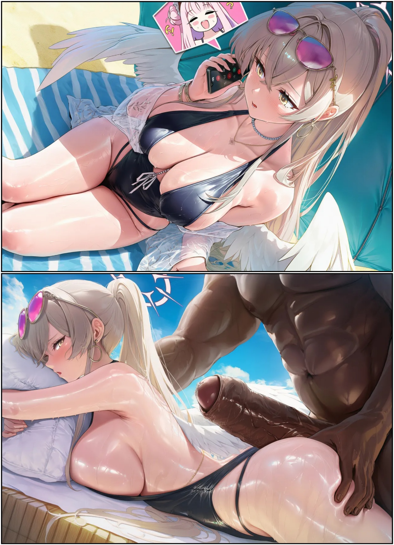 Nagisa's First Massage Porn Comics english 14