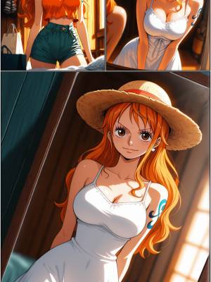 Nami Sunday Shopping Porn Comics english 03