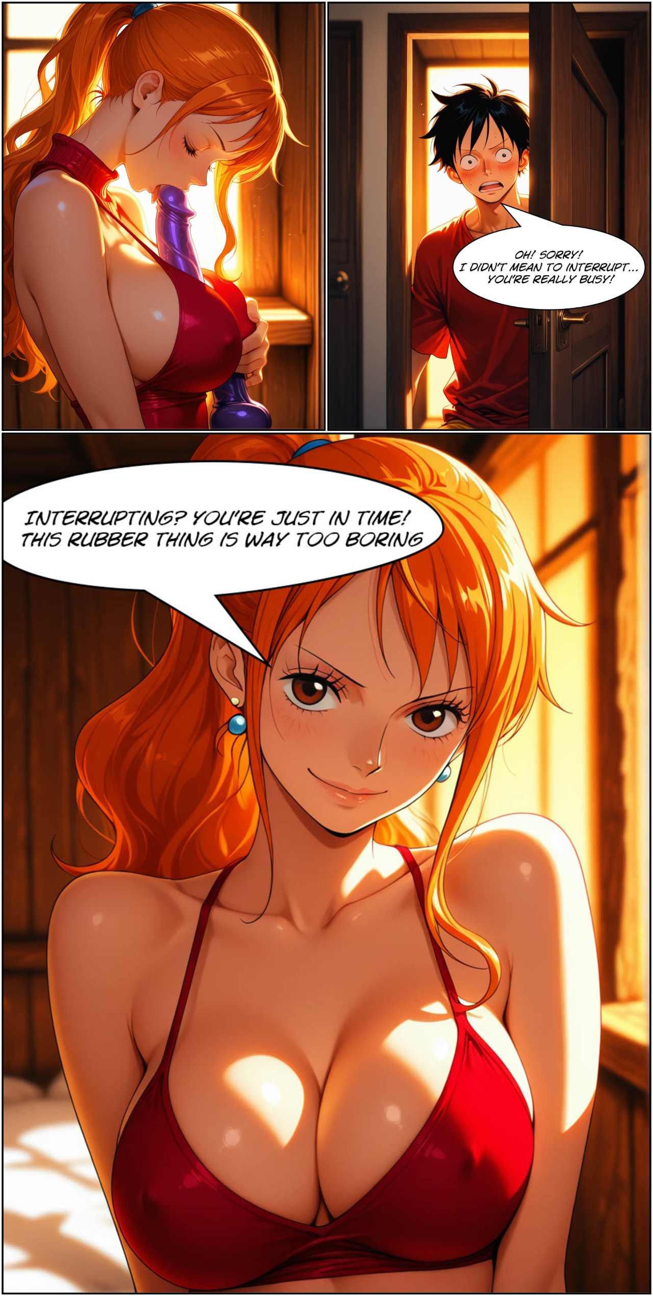 Nami Sunday Shopping Porn Comics english 12